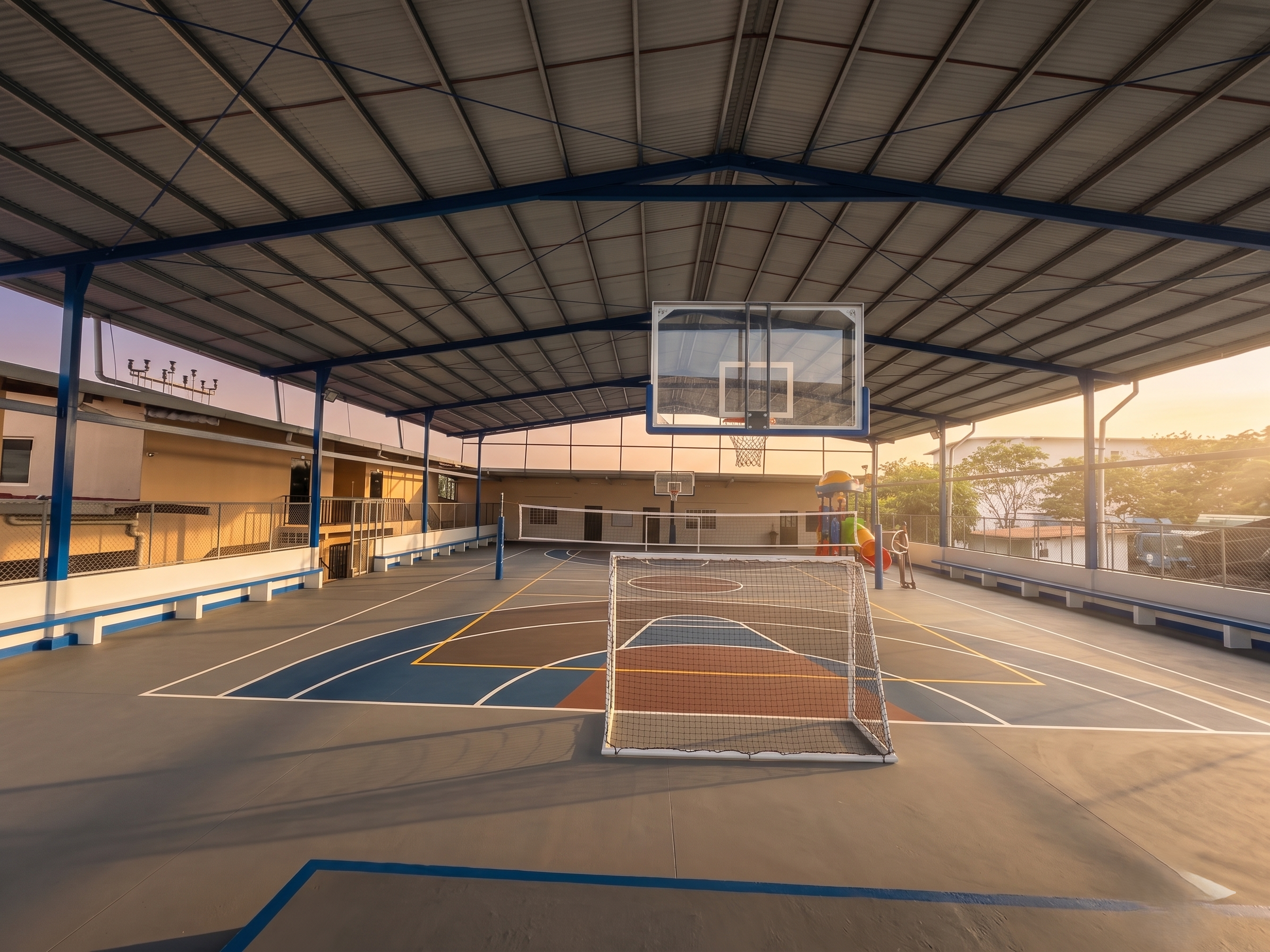 Gimnasio escolar