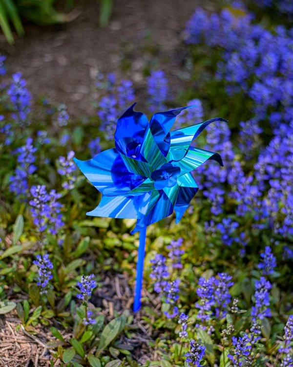 Image of a colorful pinwheel