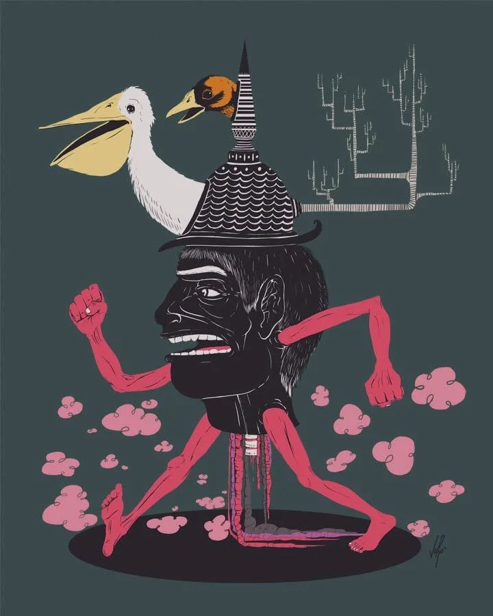 Marcher Croche - print, 8x10, 2011