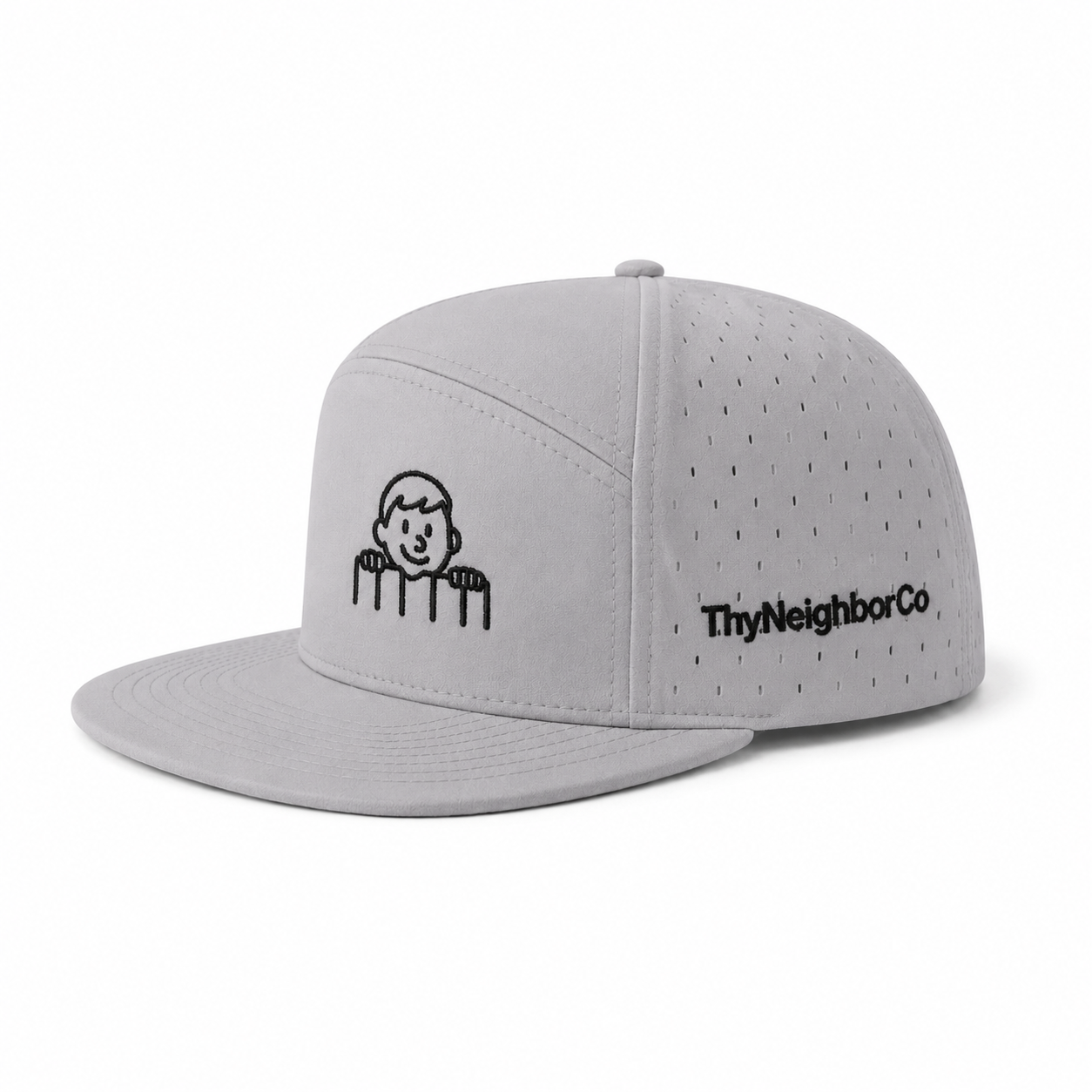 Timeless Grey Snapback Cap