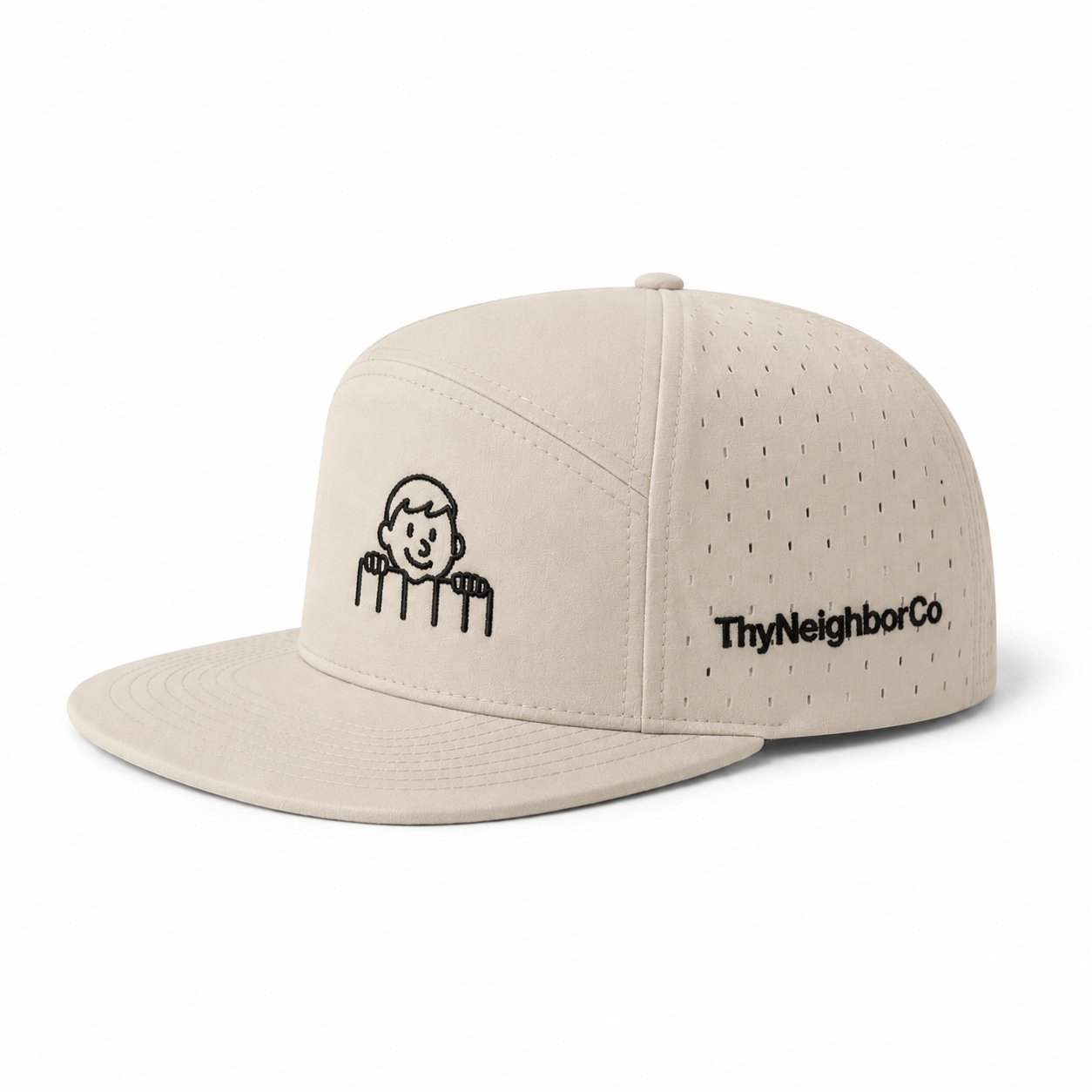 Timeless Beige Snapback Cap