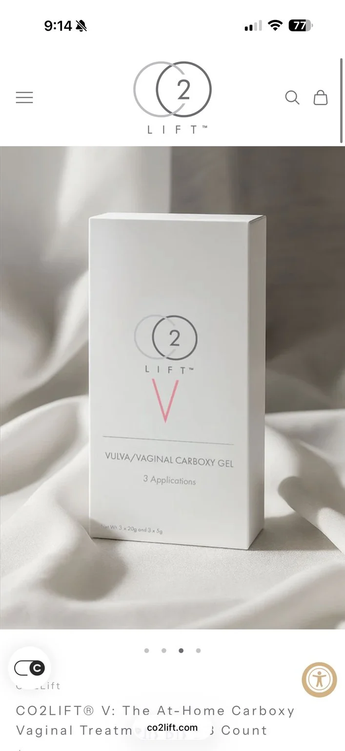 CO2LiftV At-Home Carboxy Vaginal Treatment Kit — 3 Pack