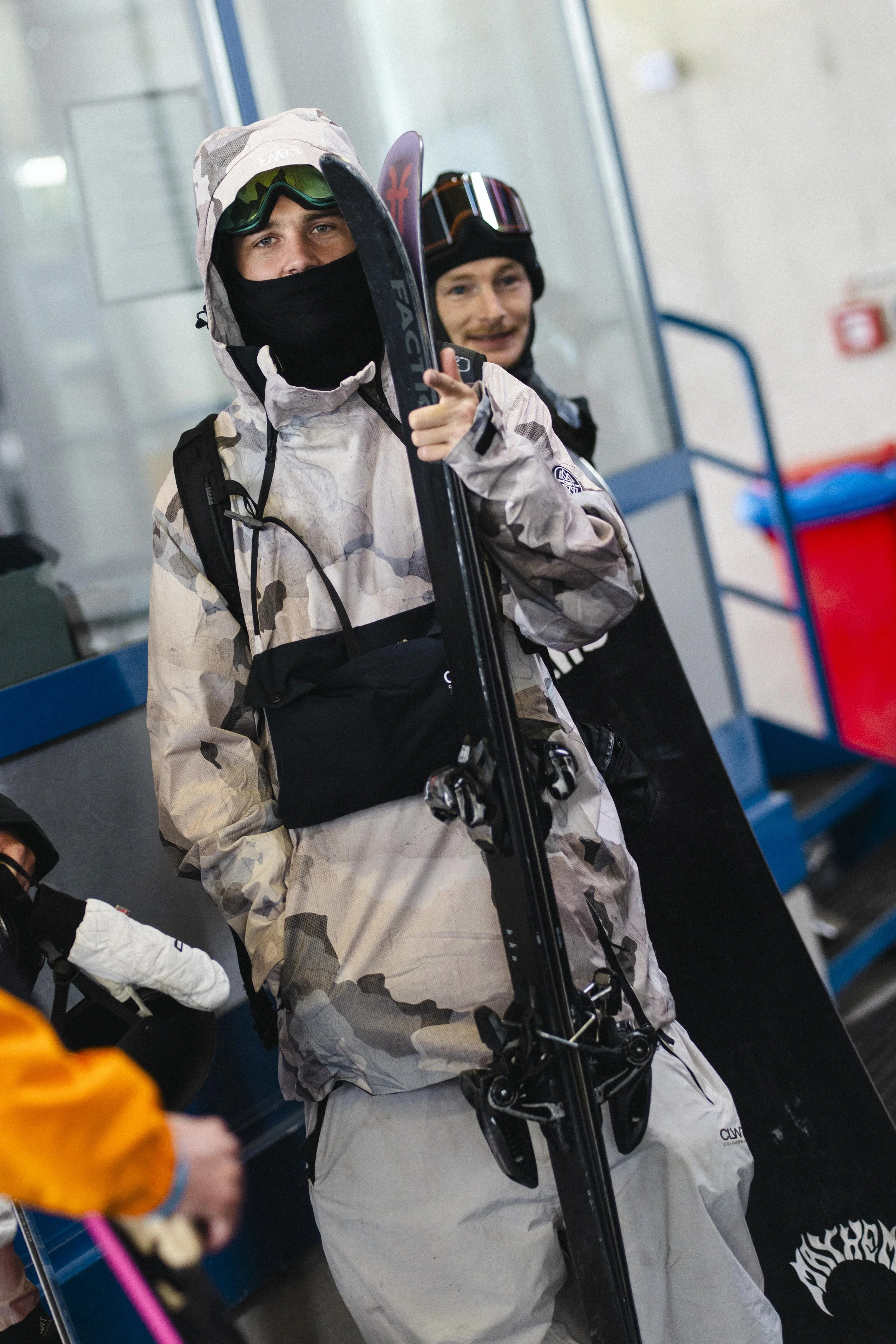 Mathias and Marc during the Season Kickoff Event @HTO in Hintertux 2025