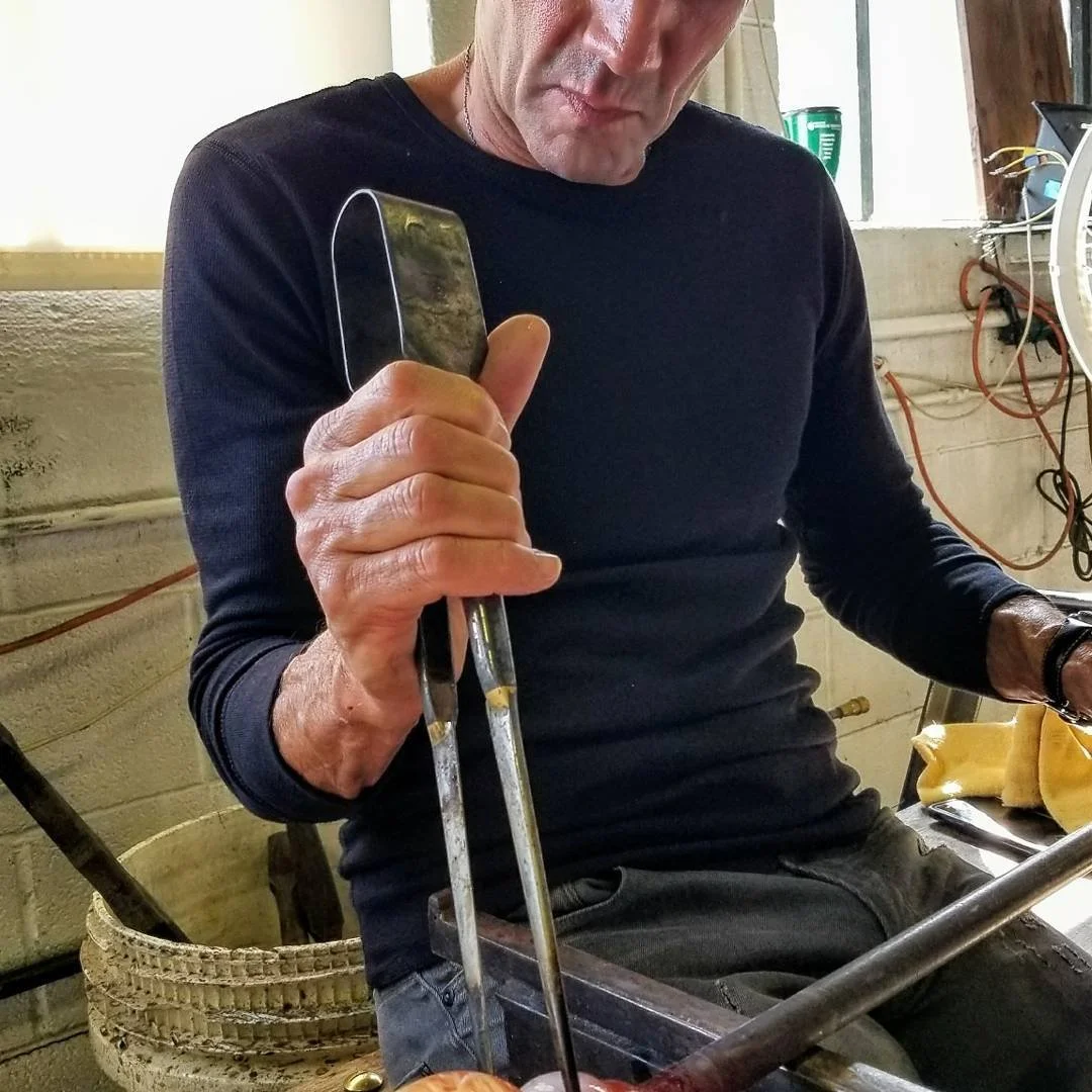 Glass Blowing.