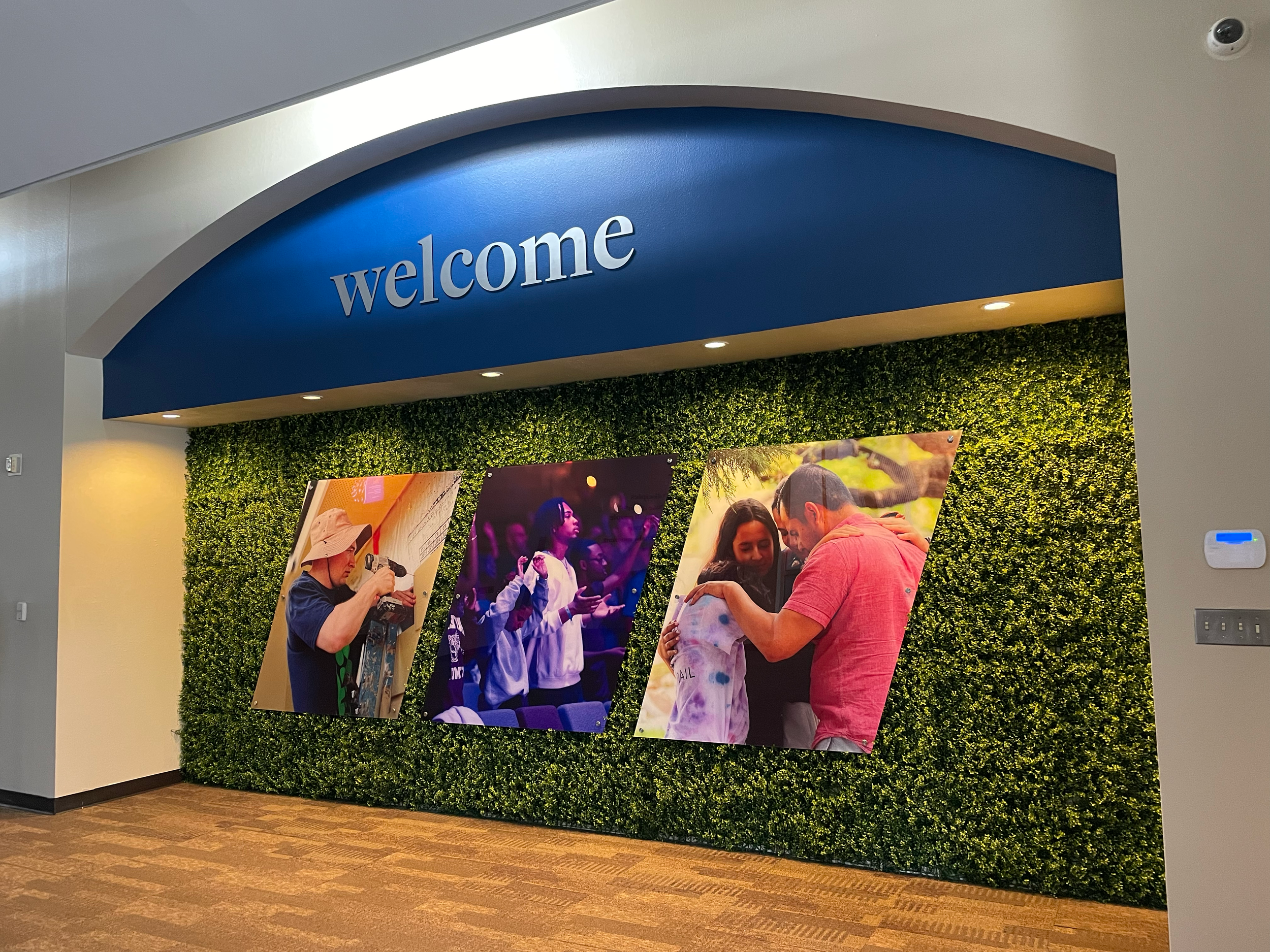 After Image for Oak Hills Church West Foyer Entrance Renovation