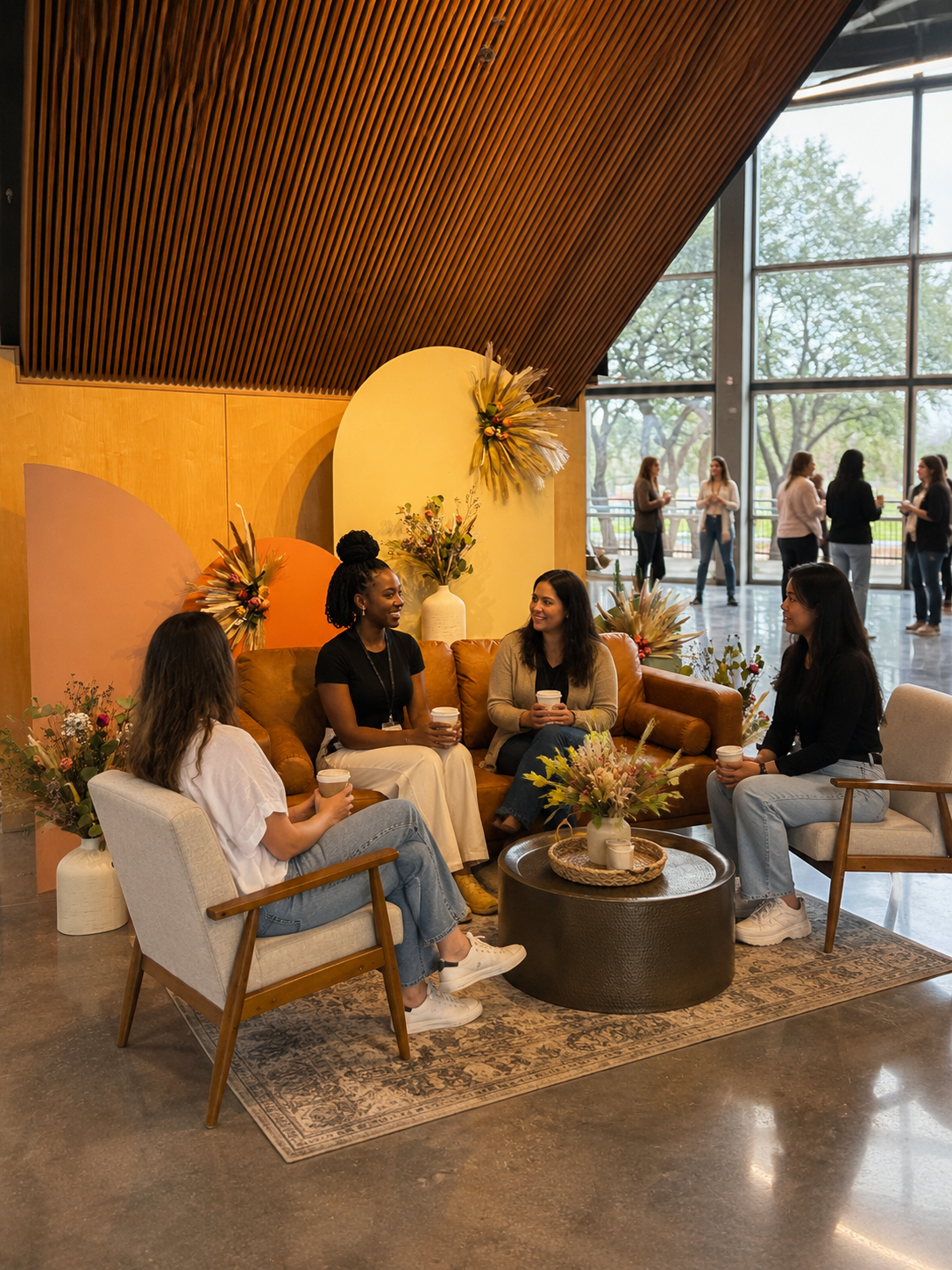 Photo Booth & Environmental Design for Oak Hills Church Women's Conference 2024
