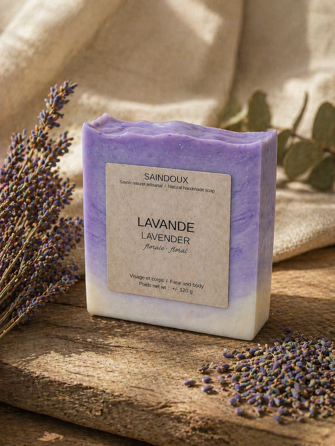 Savon artisanal - Lavande