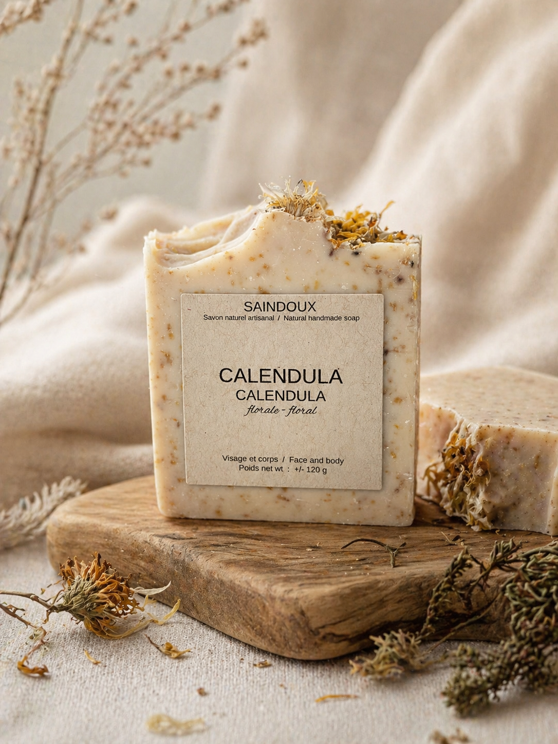 Savon artisanal - Calendula