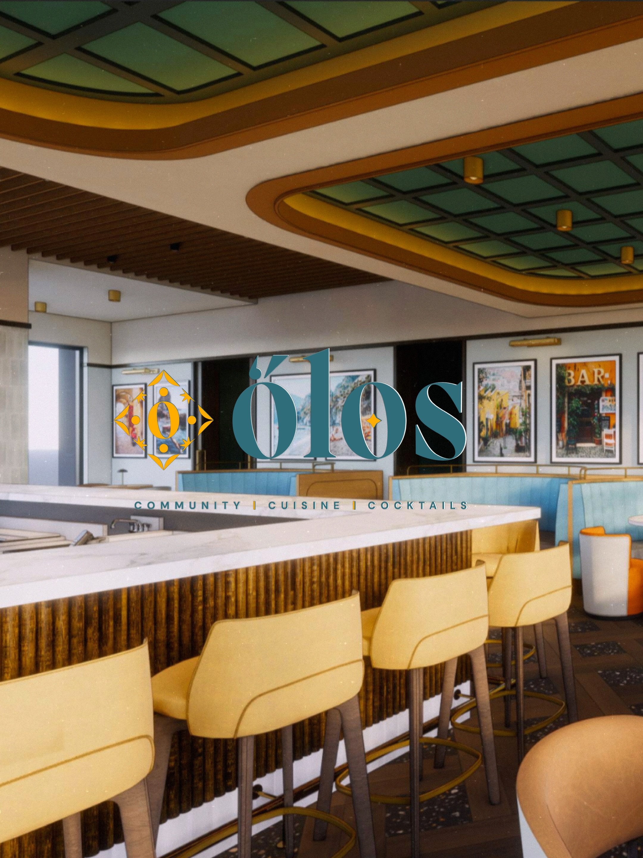 The flavors of the Mediterranean are making their way to the OLOS rooftop above downtown Chattanooga.

Take a look inside the space we&rsquo;re creating at our rooftop restaurant, OLOS.

We can&rsquo;t wait to welcome you in for dinner snd drinks soo