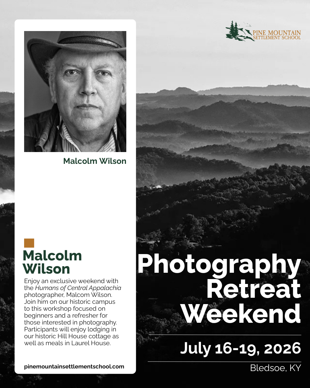 Photography Retreat Weekend