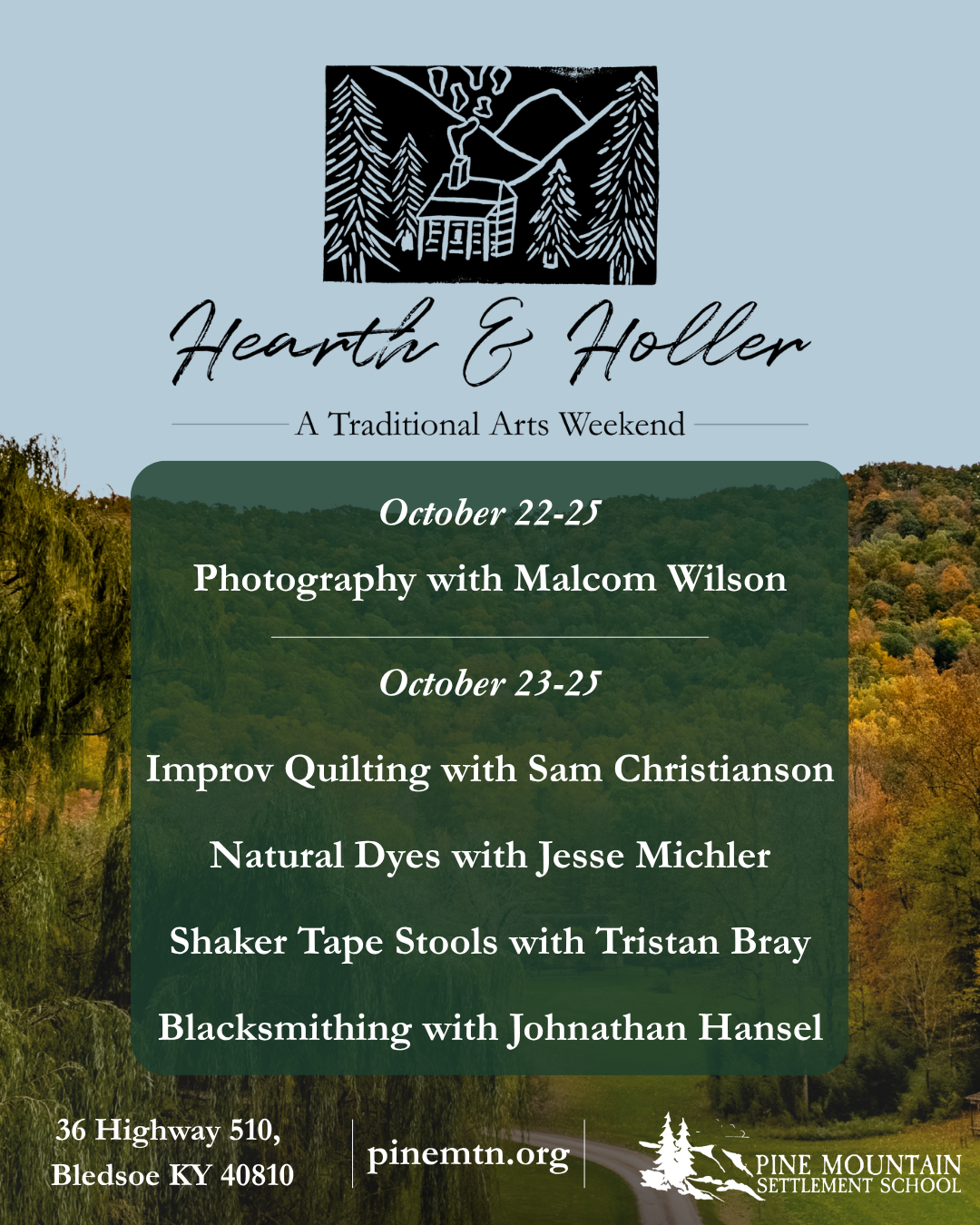 Hearth and Holler: A Traditional Arts Weekend