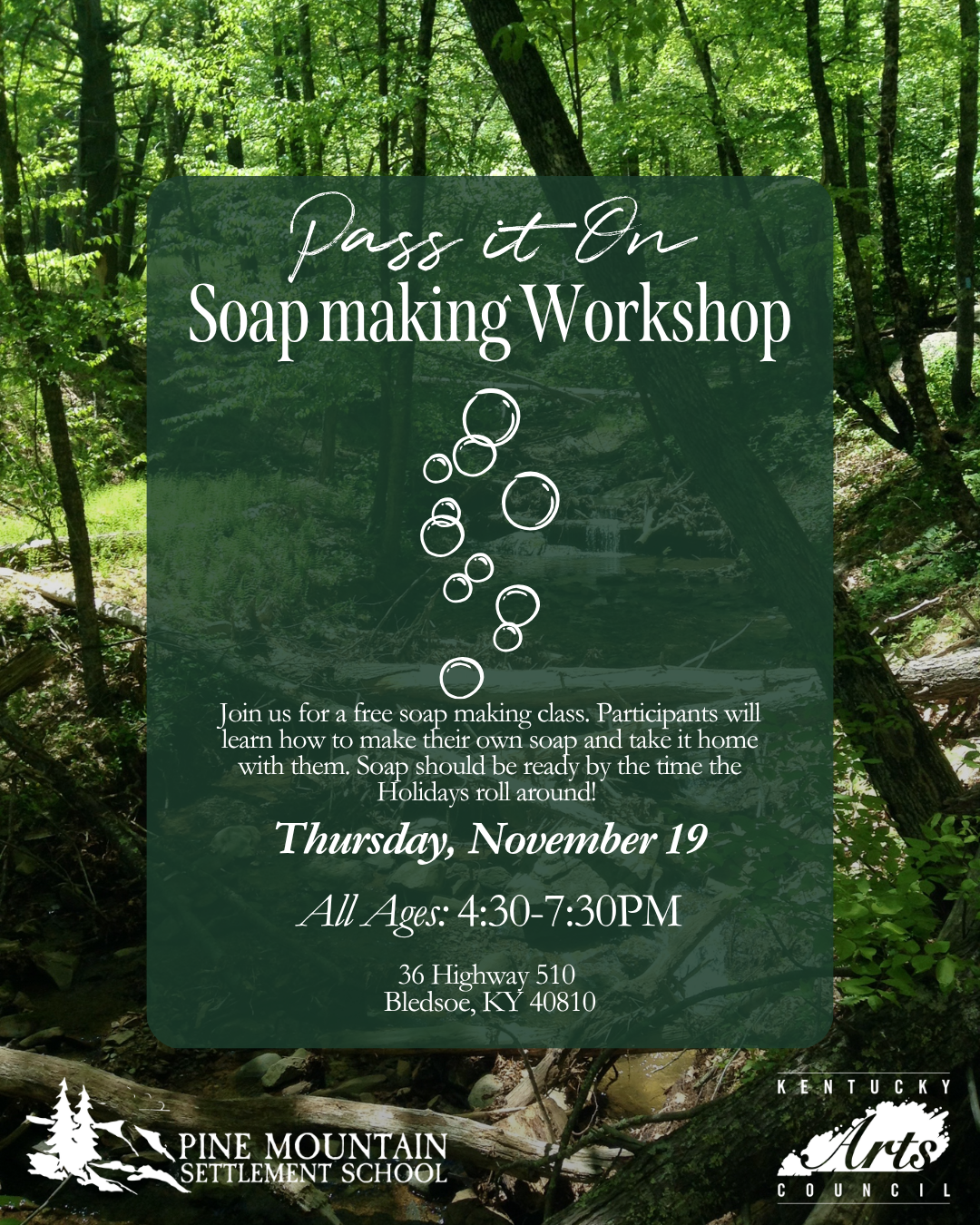 Pass It On: Soap making