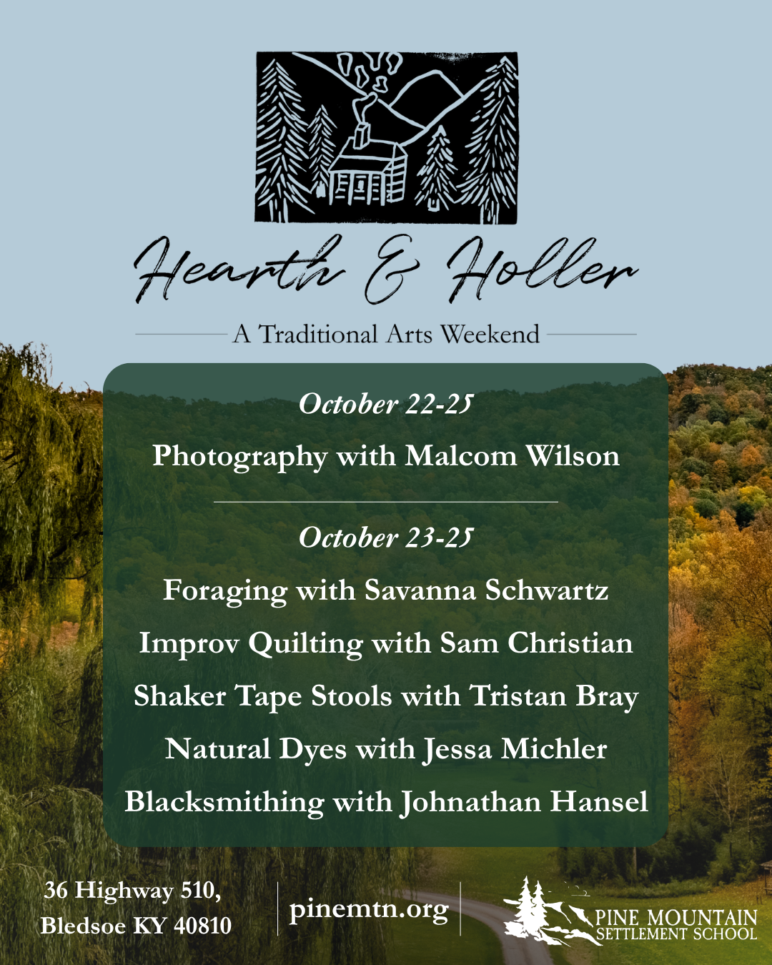 Hearth and Holler: A Traditional Arts Weekend