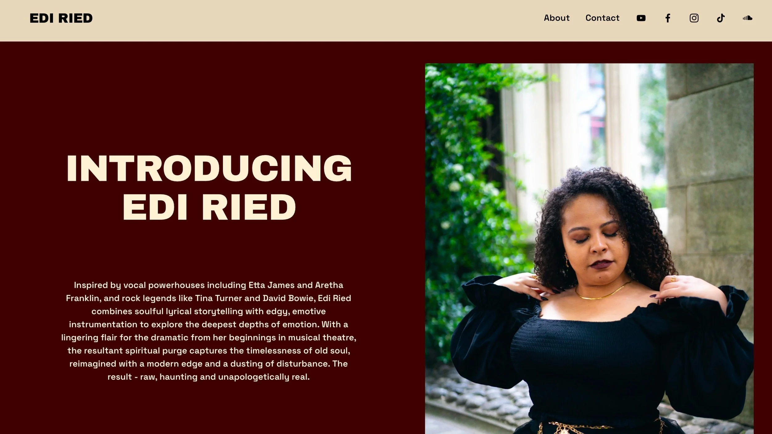 EdiRied.com is now live. 

It&rsquo;s pretty bare bones right now but more will be coming&hellip;when?&hellip;.check back and find out I suppose! 🌓

#EdiRied #website #squarespace #EdiRied.com