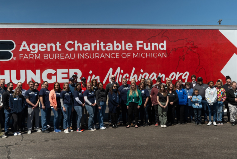 Agent Charitable Fund donates refrigerated trailer to Food Bank