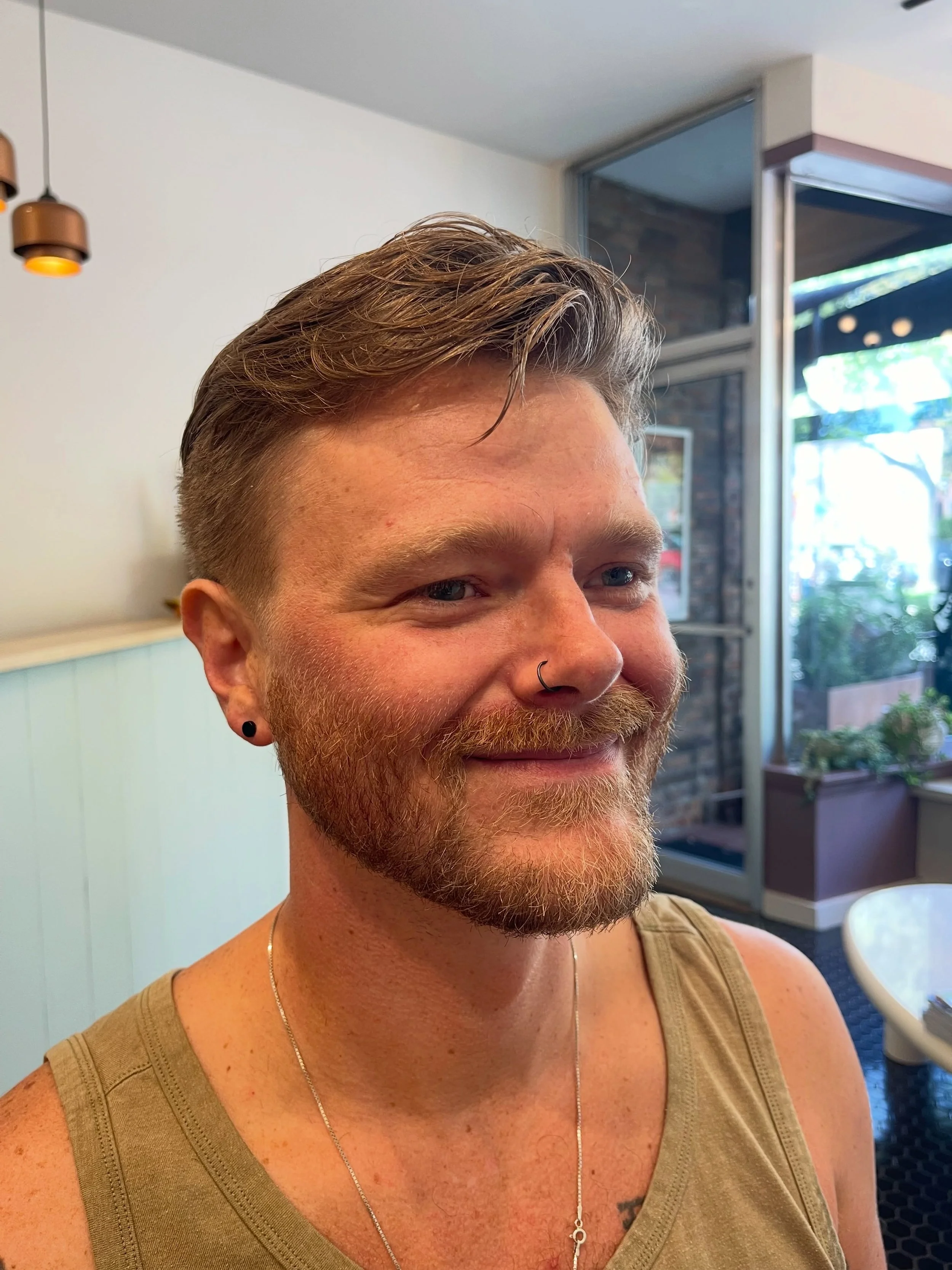 From a grown out euro mullet to a polished, clean-cut classic ✂️ by @beautyabovebelowwithin