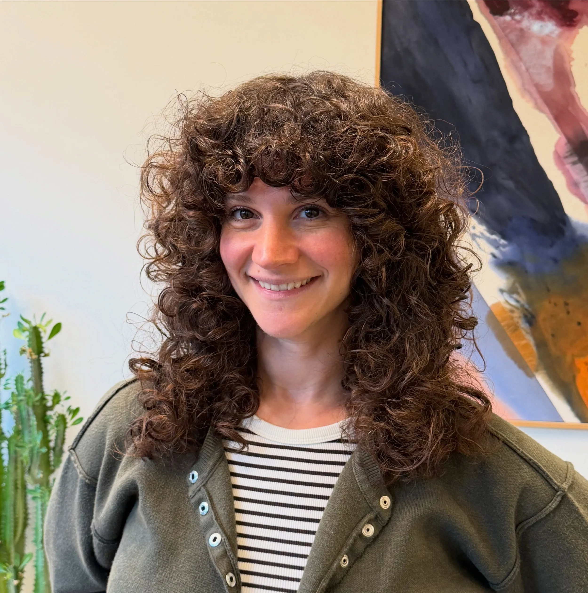 When she&rsquo;s not being a goofball, @christine_cuts_hair is giving fabulous haircuts!