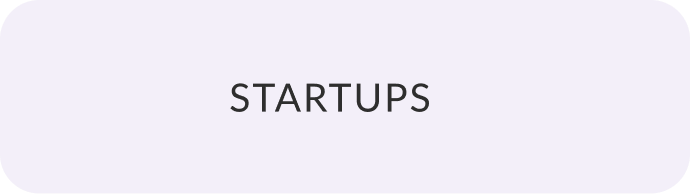Text reading 'Startups' on a light-colored background.