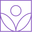 Illustrative purple icon