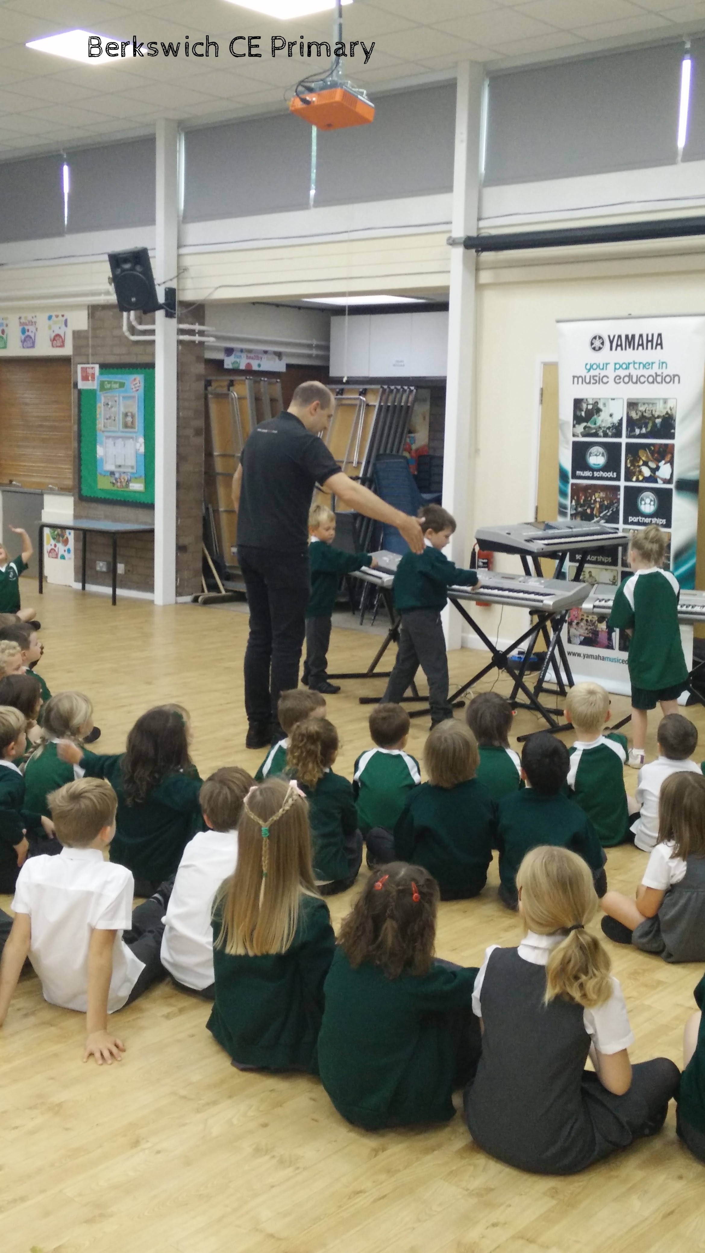 Yamaha Music School Keyboard Shows for Key Stage 1!