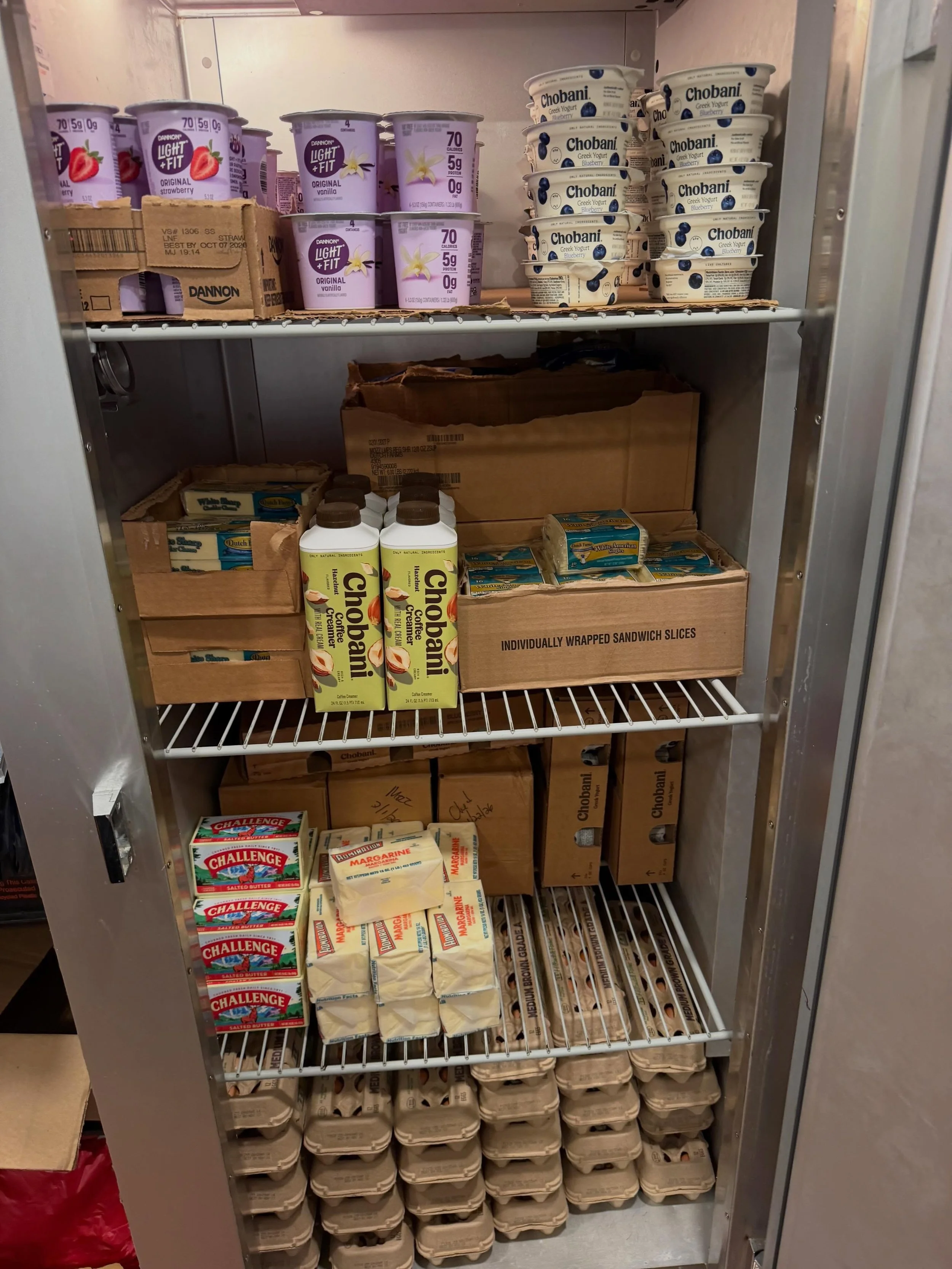 We&rsquo;re proud to offer a wide variety of fresh and frozen items each week! Through our choice-based model, our clients can select from a rotating list of frozen fruits &amp; veggies, proteins, yogurt, cheese, butter, eggs, and more!

This week&rs
