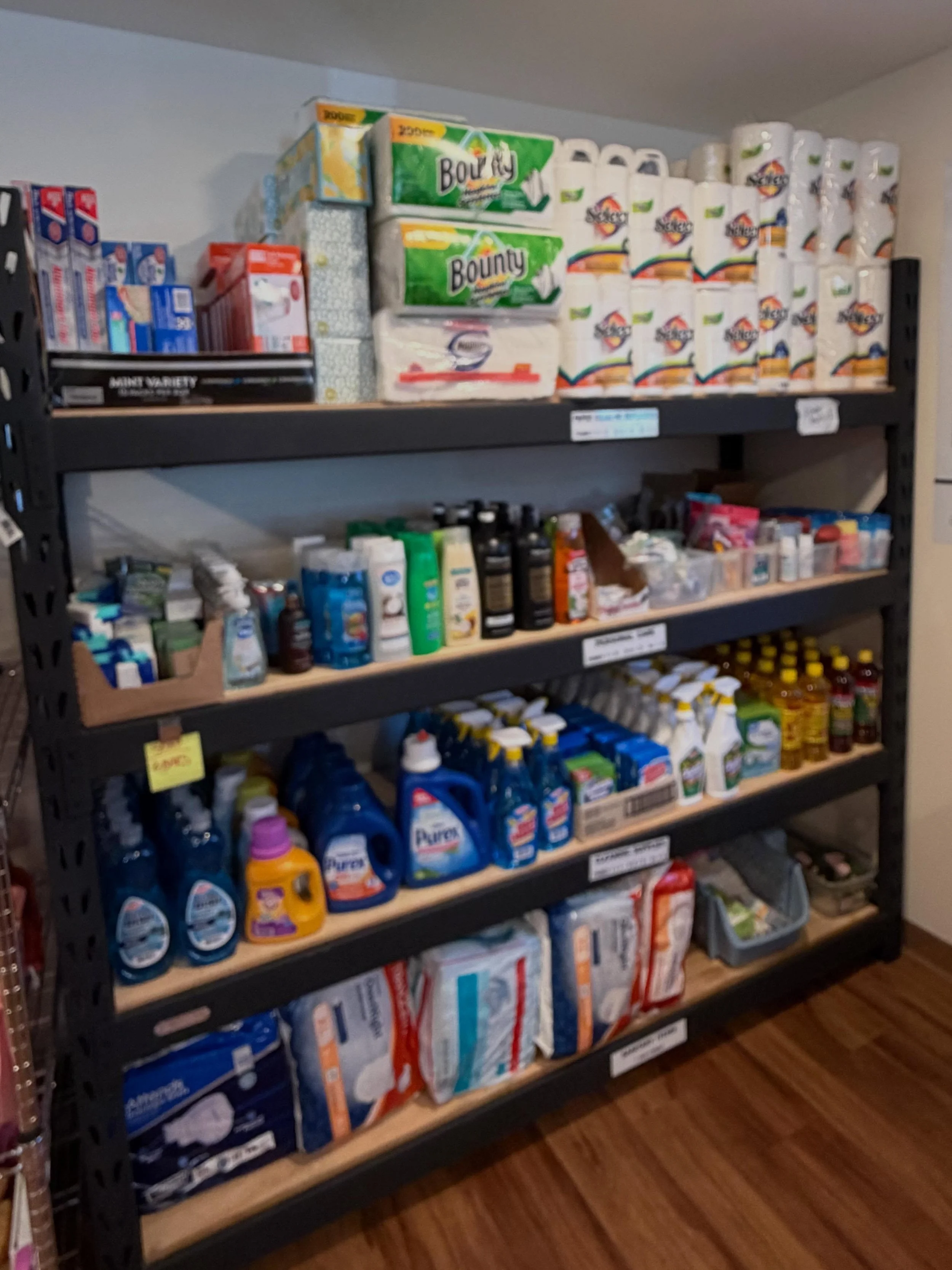 Did you know? In addition to nutritious food items, we stock a wide variety of essential household and cleaning products from laundry detergent to dish soap to paper towels, body wash &amp; more.

Because SNAP benefits don&rsquo;t cover non-food item