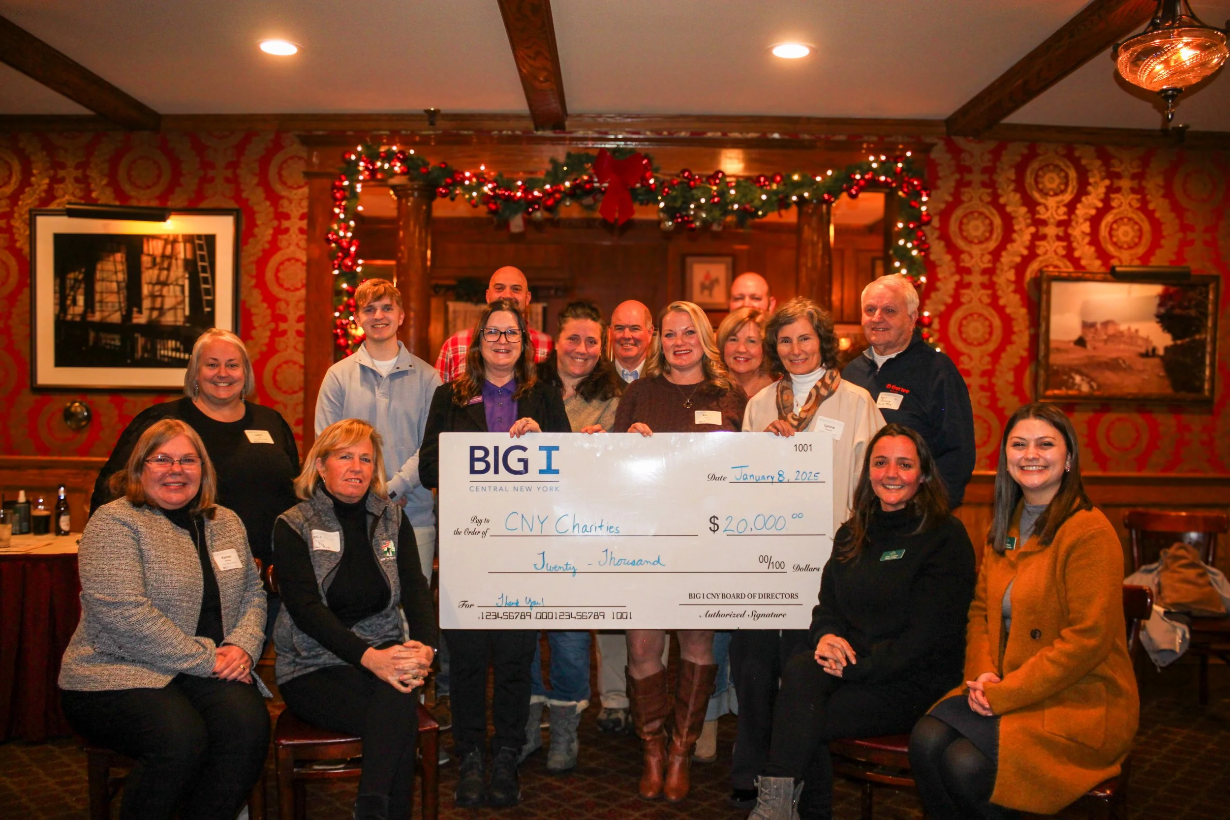 Big I CNY Check Reception