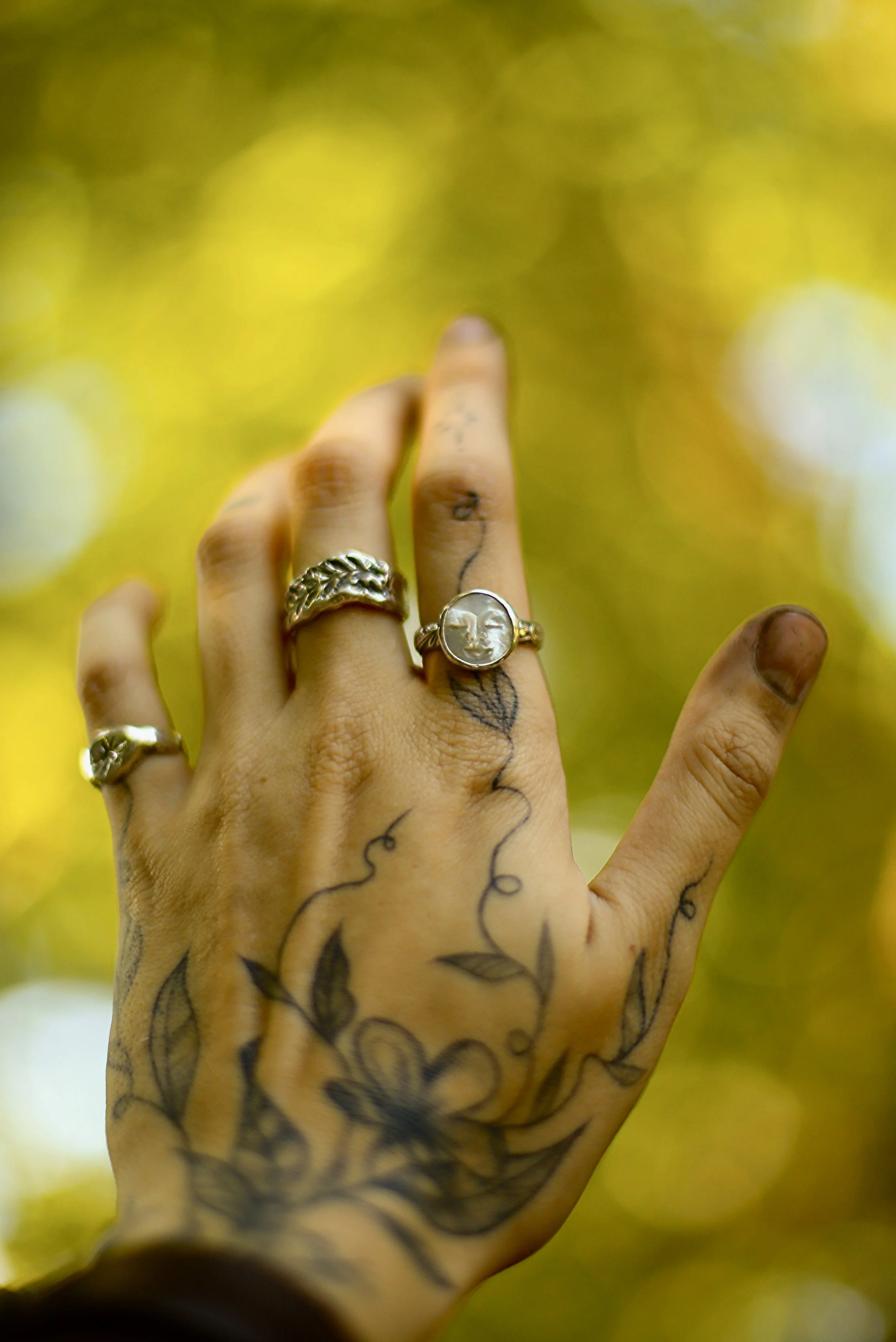 mother moon ring