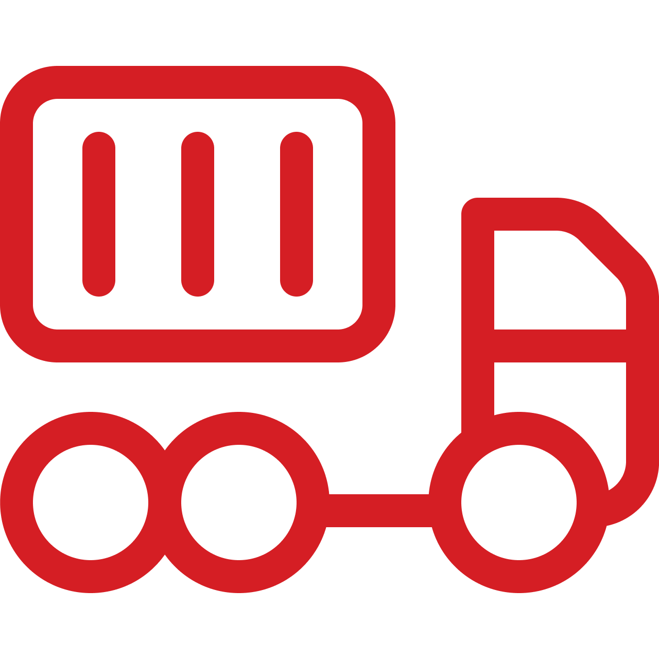 Dumpster truck icon