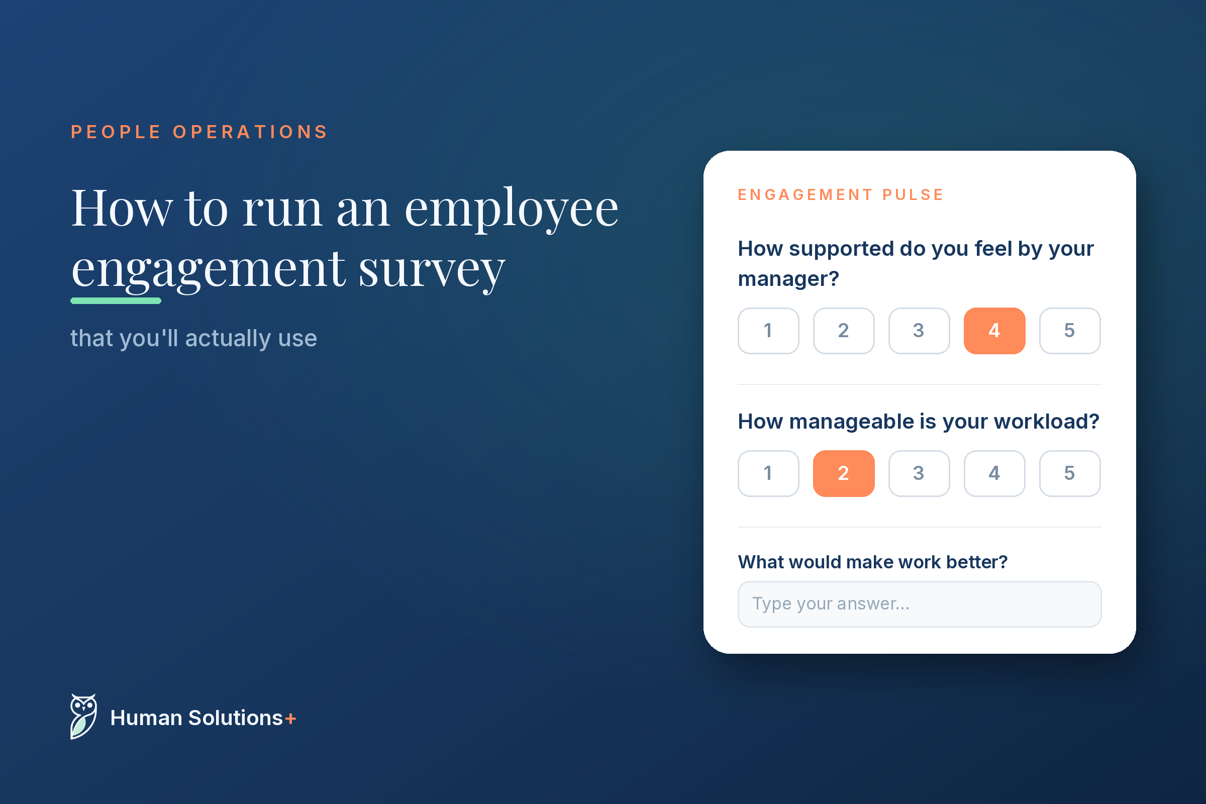 How to Run an Employee Engagement Survey (That You'll Actually Use)