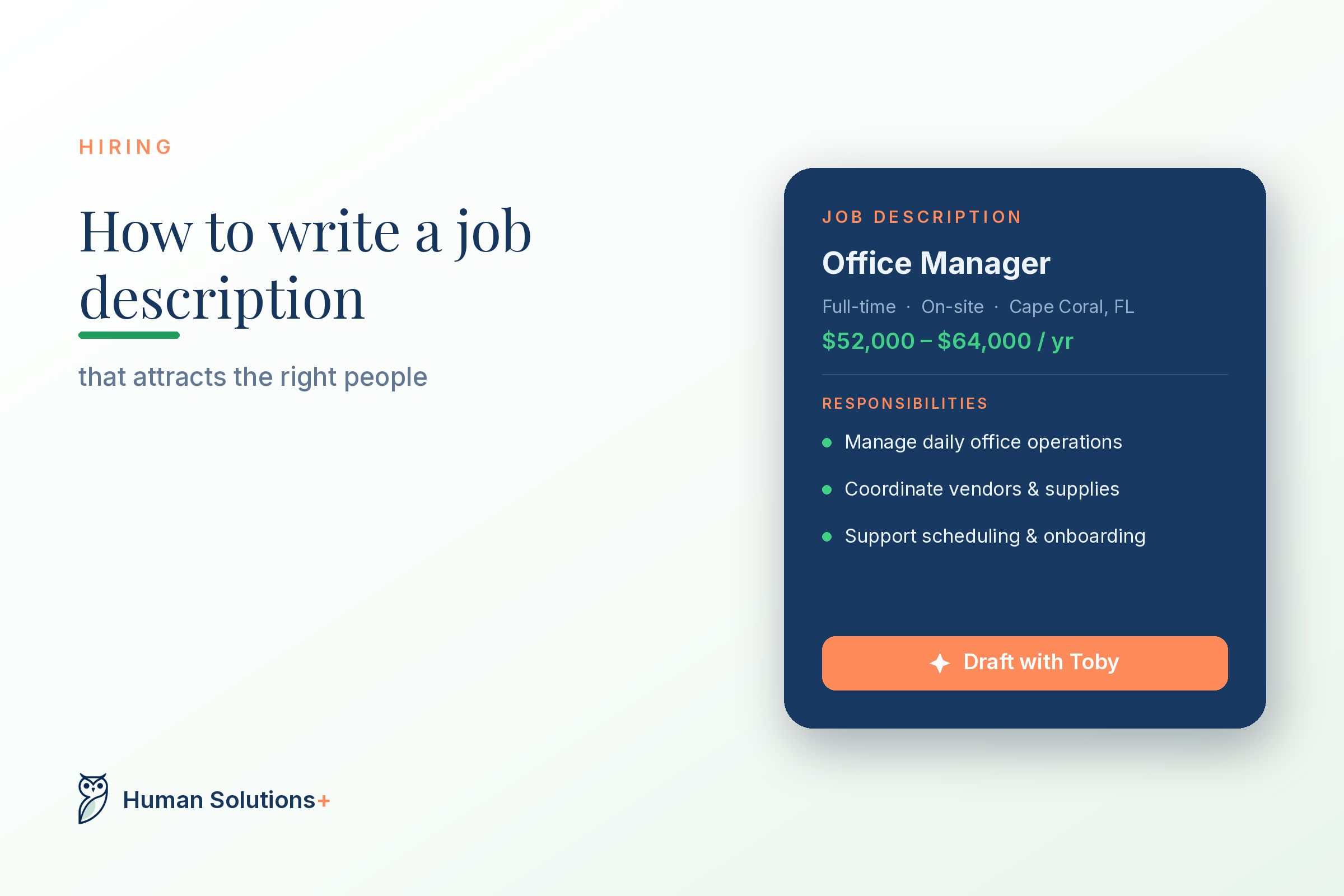 How to Write a Job Description That Attracts the Right People