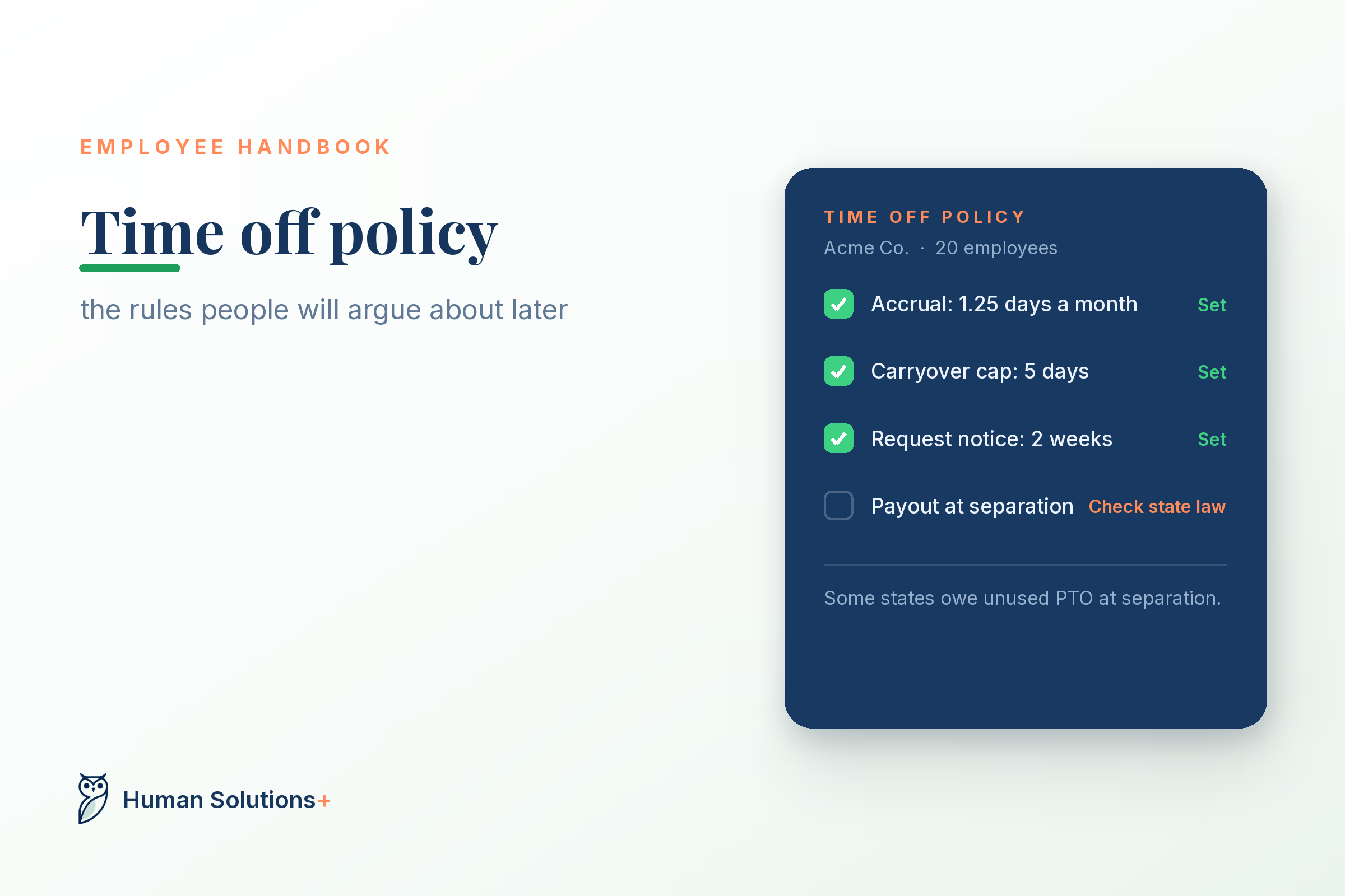 How to Write a PTO Policy for Your Employee Handbook