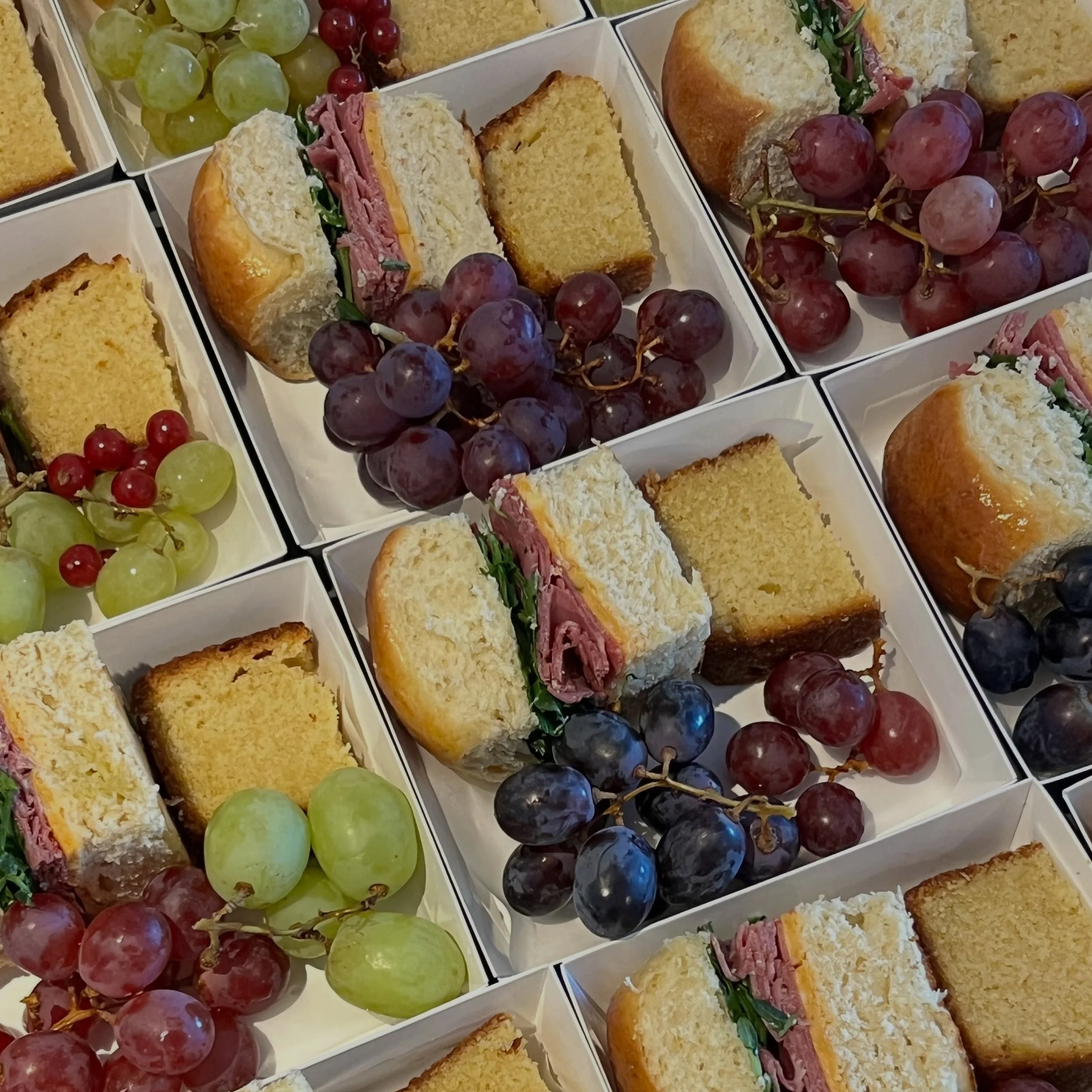 Our Nourish snack boxes in the making. Fully customisable for your event or pr mailers! We&rsquo;d love to hear from you hello@nourishdining.com ✨💛

 #eventcatering #prmailers #prbox #londoncatering #grazeboxes