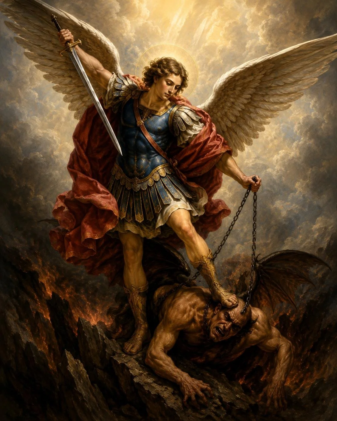 Saint Michael the Archangel Print