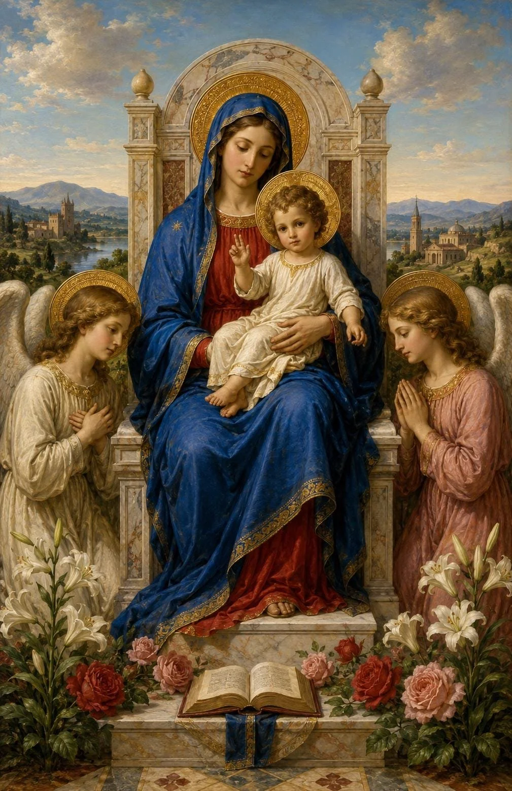 Madonna and Child Print