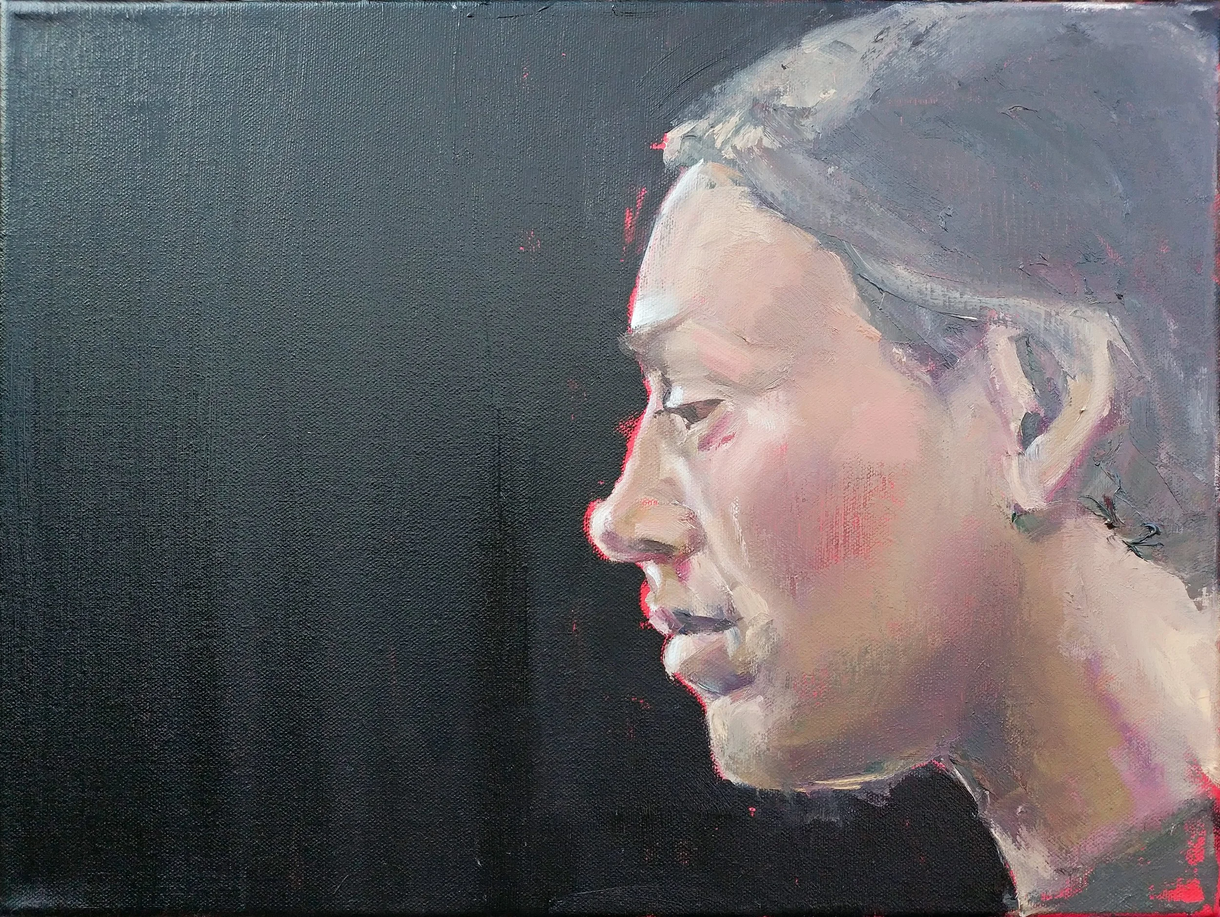 "Bernie"
Oil on Canvas