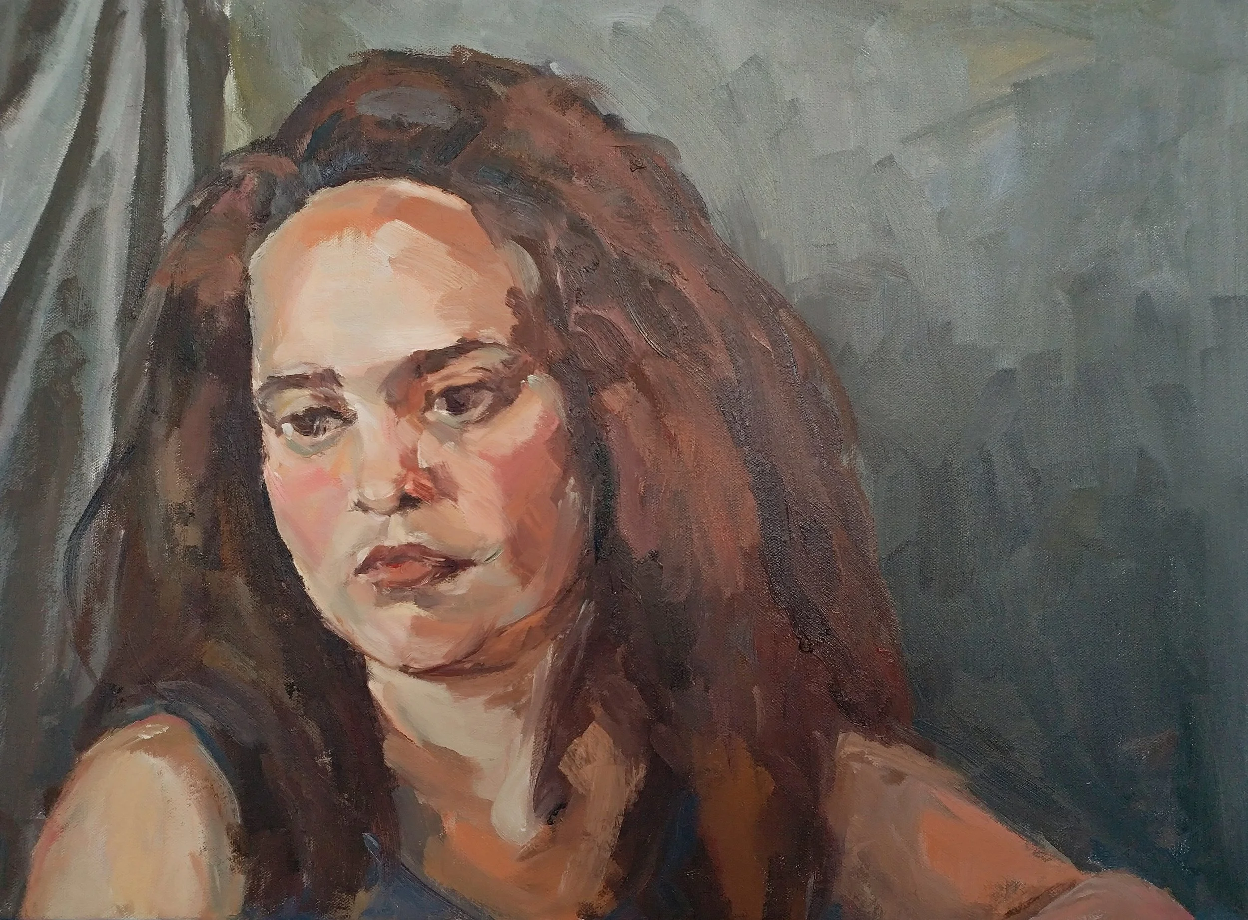 "Alice"
Oil on Canvas