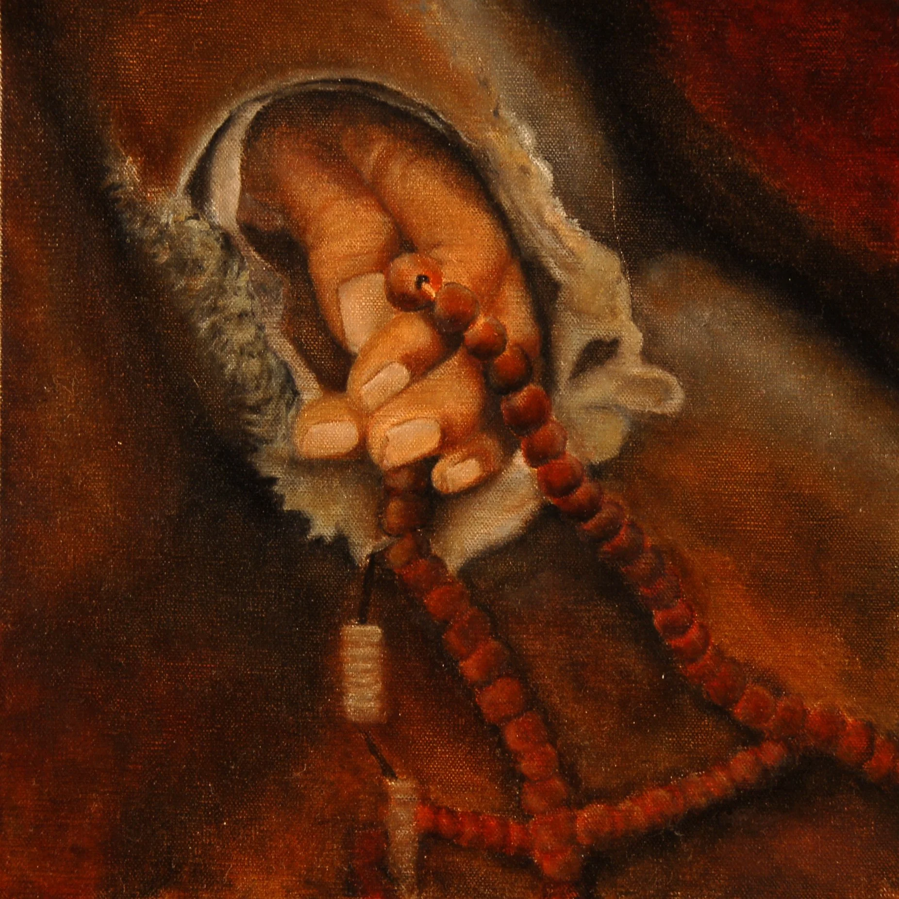 "Praying Hands'
Oil on Canvas
12 x 12 in