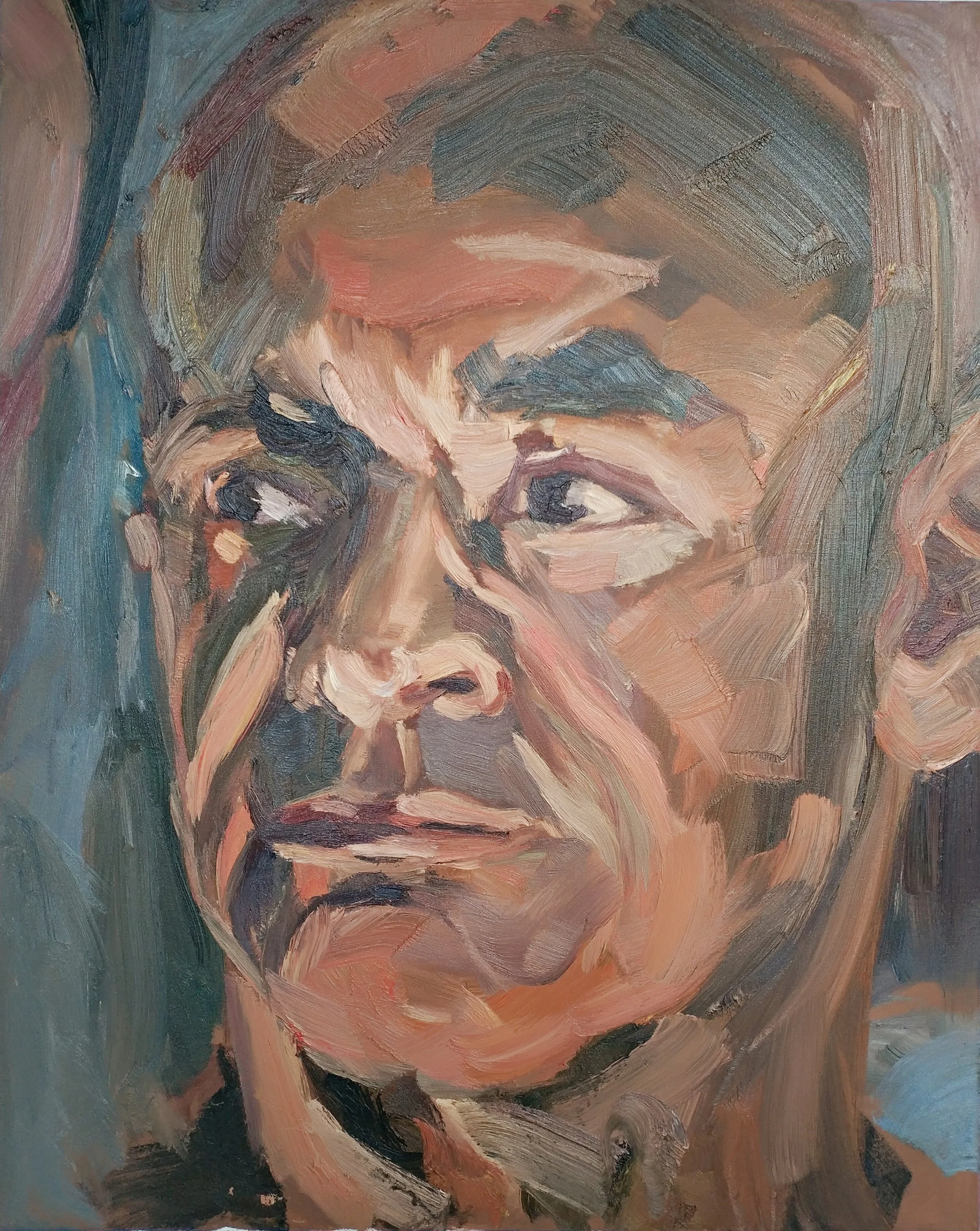 "Tim"
Oil on Canvas