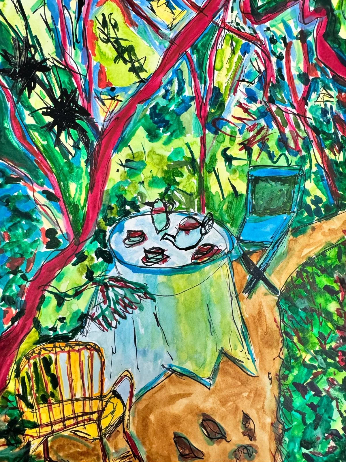 The 9th of May
Gouache on Hot Pressed Paper
11.7” x 8.3”
29cm x 21cm