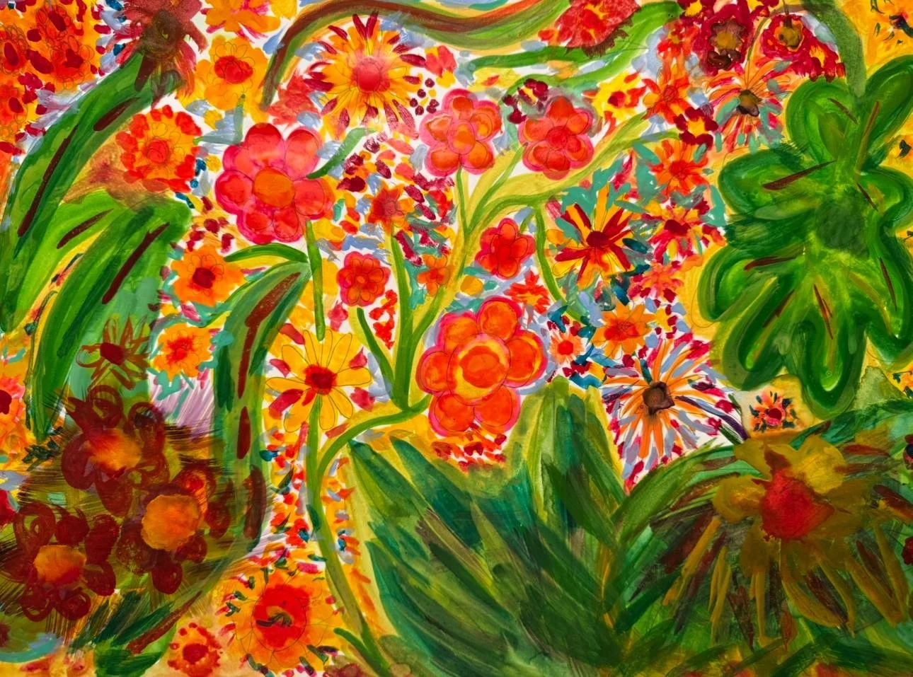 "Turn My World Around"
Gouache on Paper
42 x 30 cm