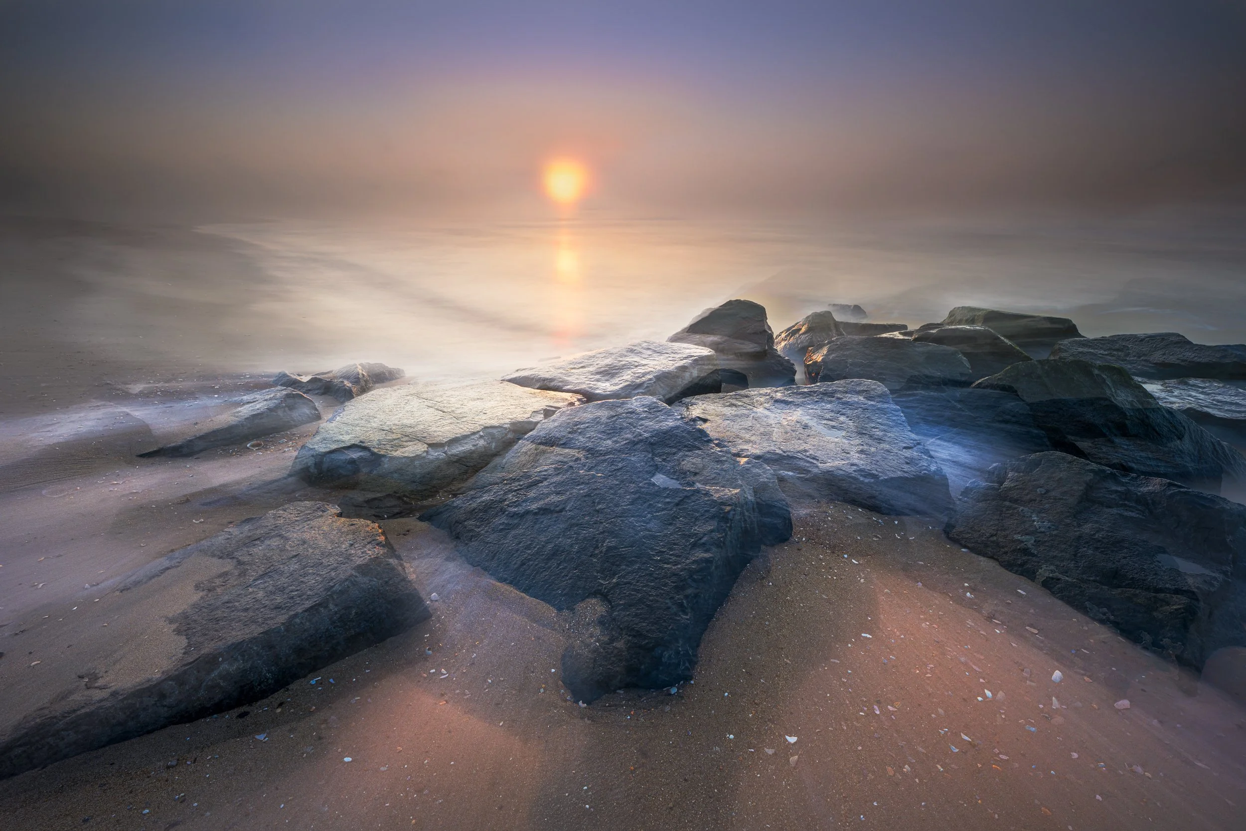 Sunrise in Harvey Cedars