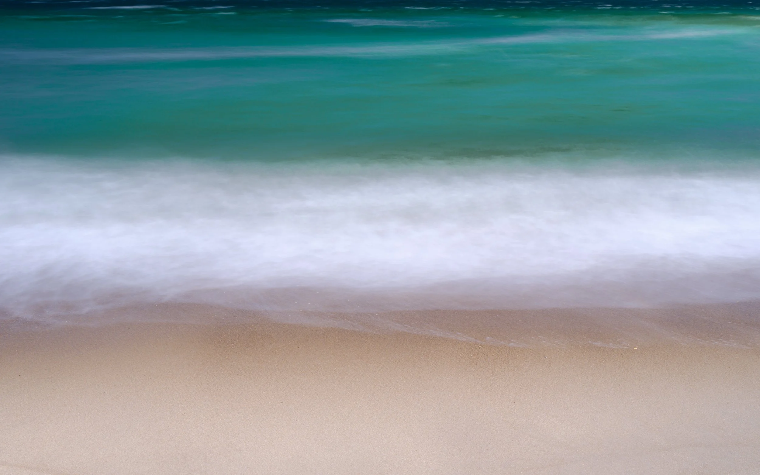 Green, Tan and White