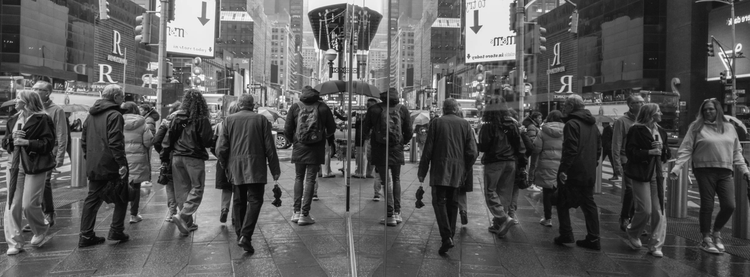 Reflection Times Square