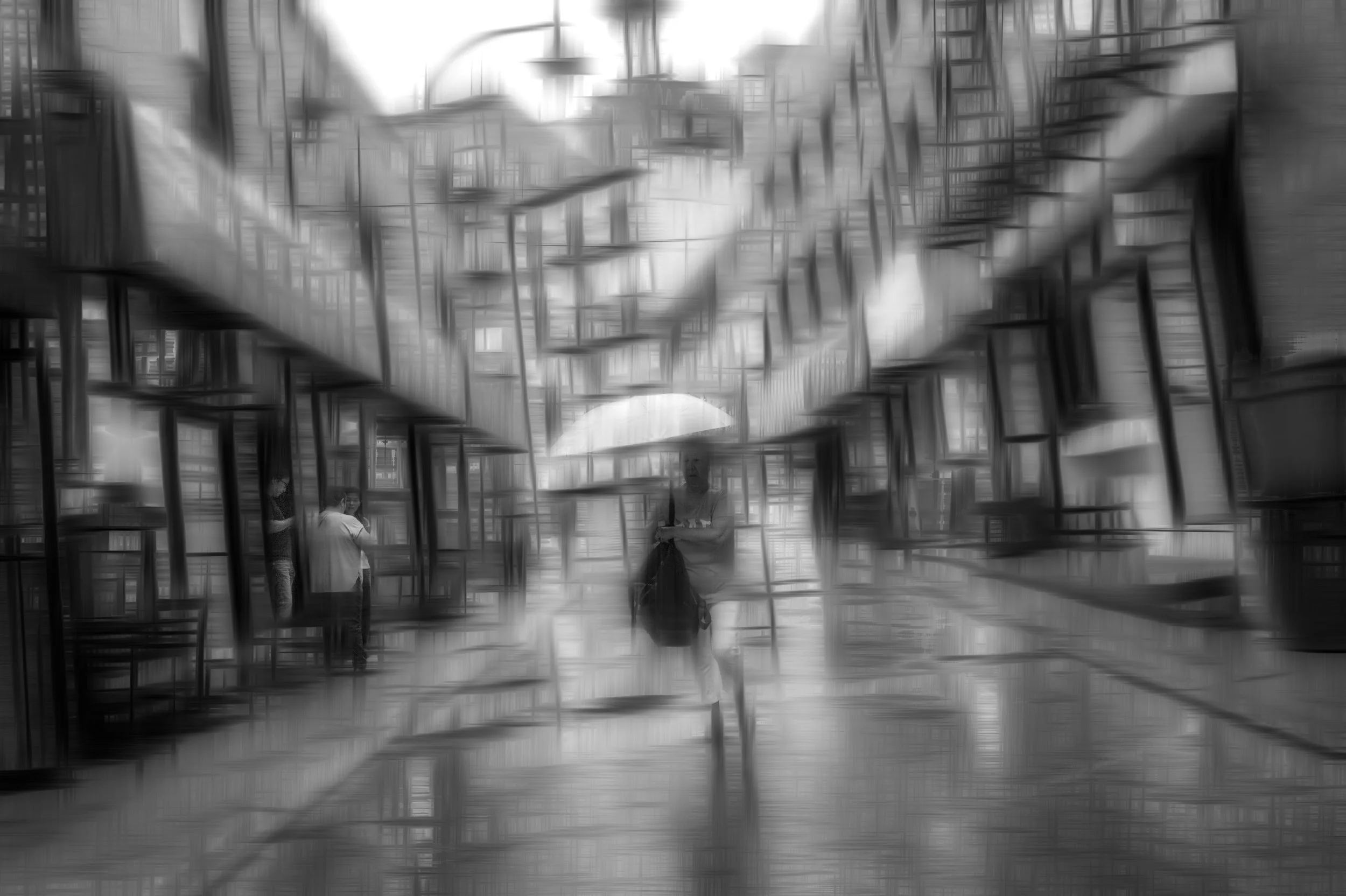 Pell Street 3 Monochrome