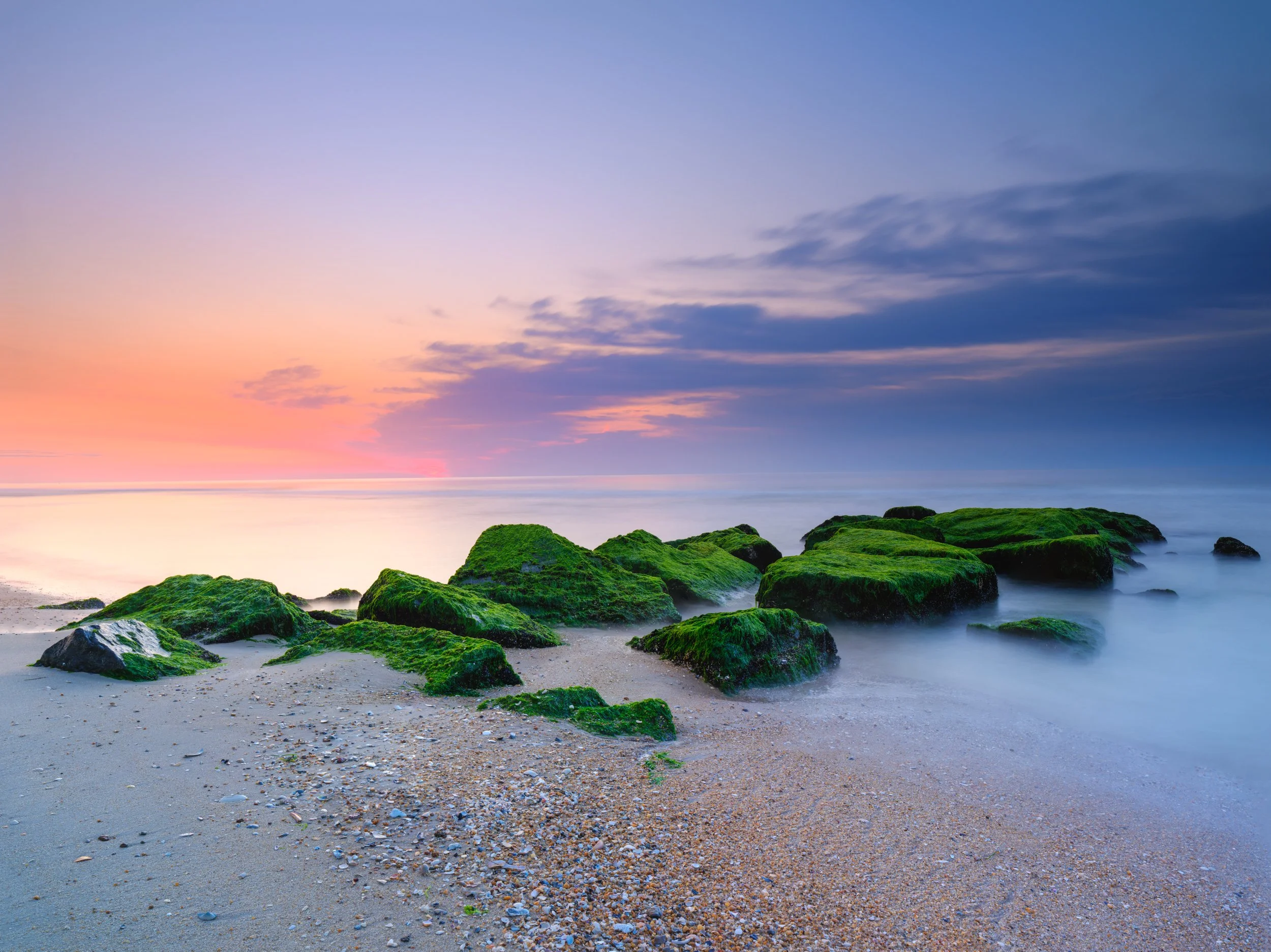 Beach Jetty at Low Tide