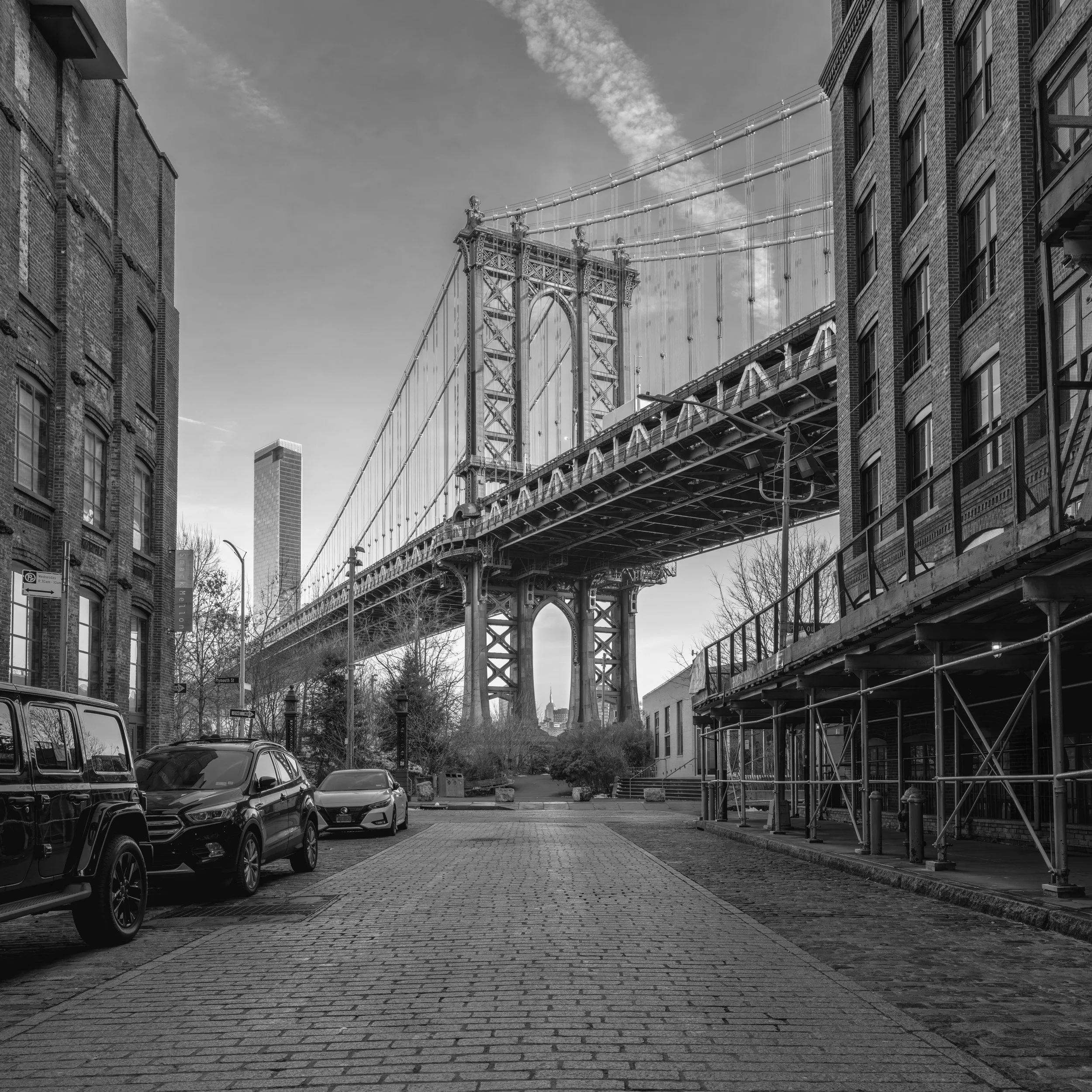 Manhattan Bridge Monochrome 