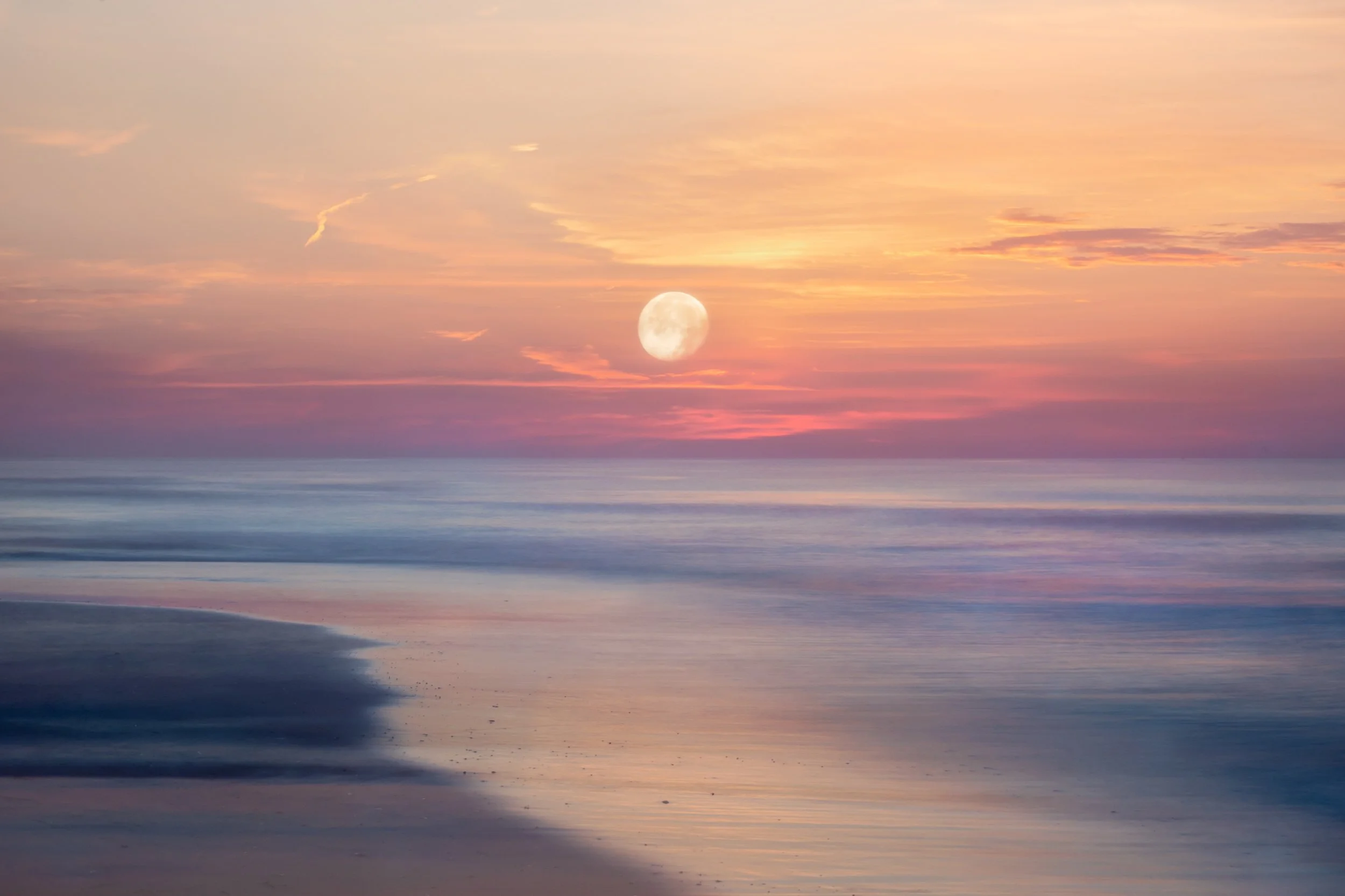 North Beach Moonrise