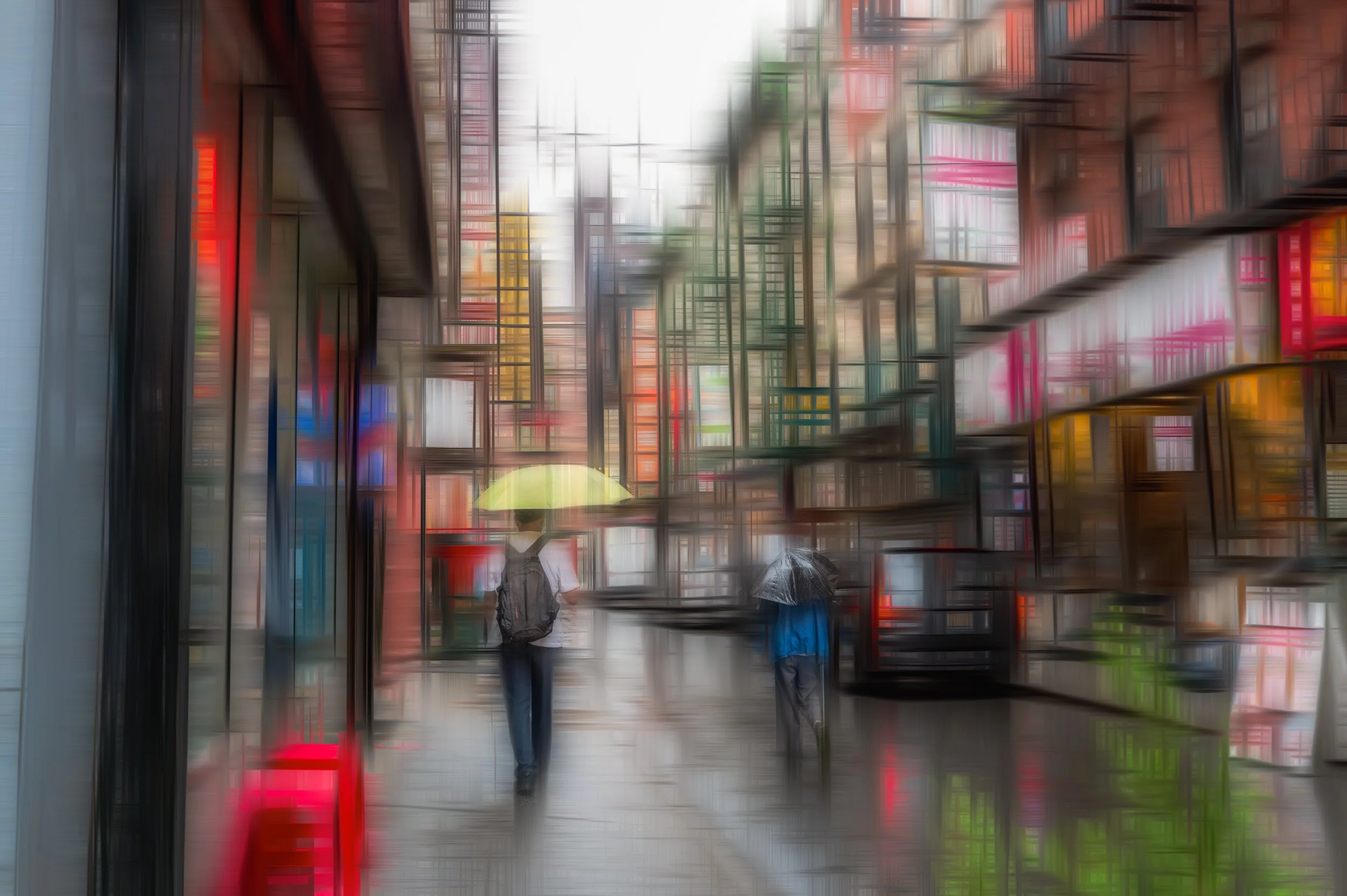 Pell Street in the Rain