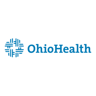 OhioHealth logo with a blue cross symbol and the words 'OhioHealth' in blue.